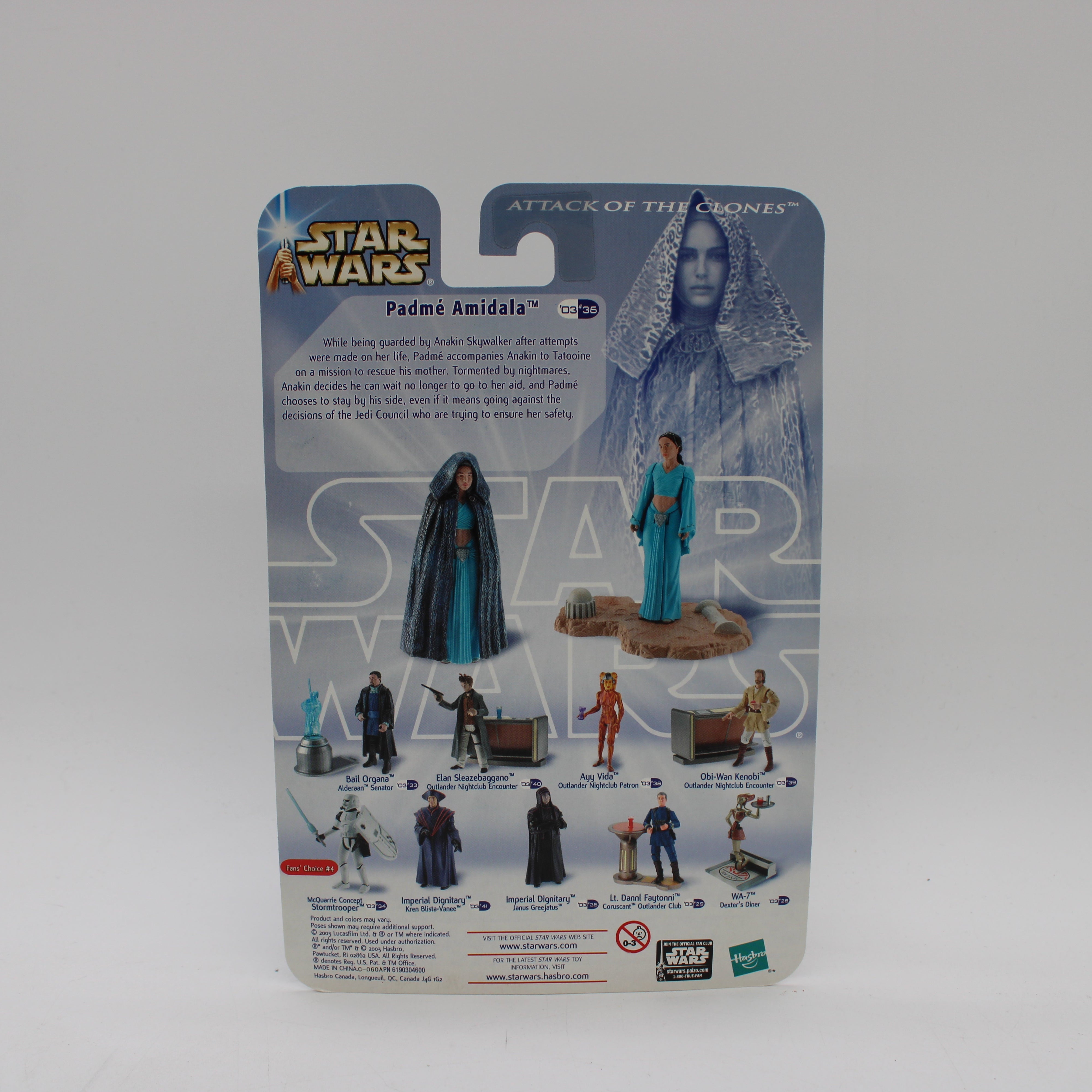 Lars' Homestead Padmé Amidala Star Wars Attack of the Clones Action Figure