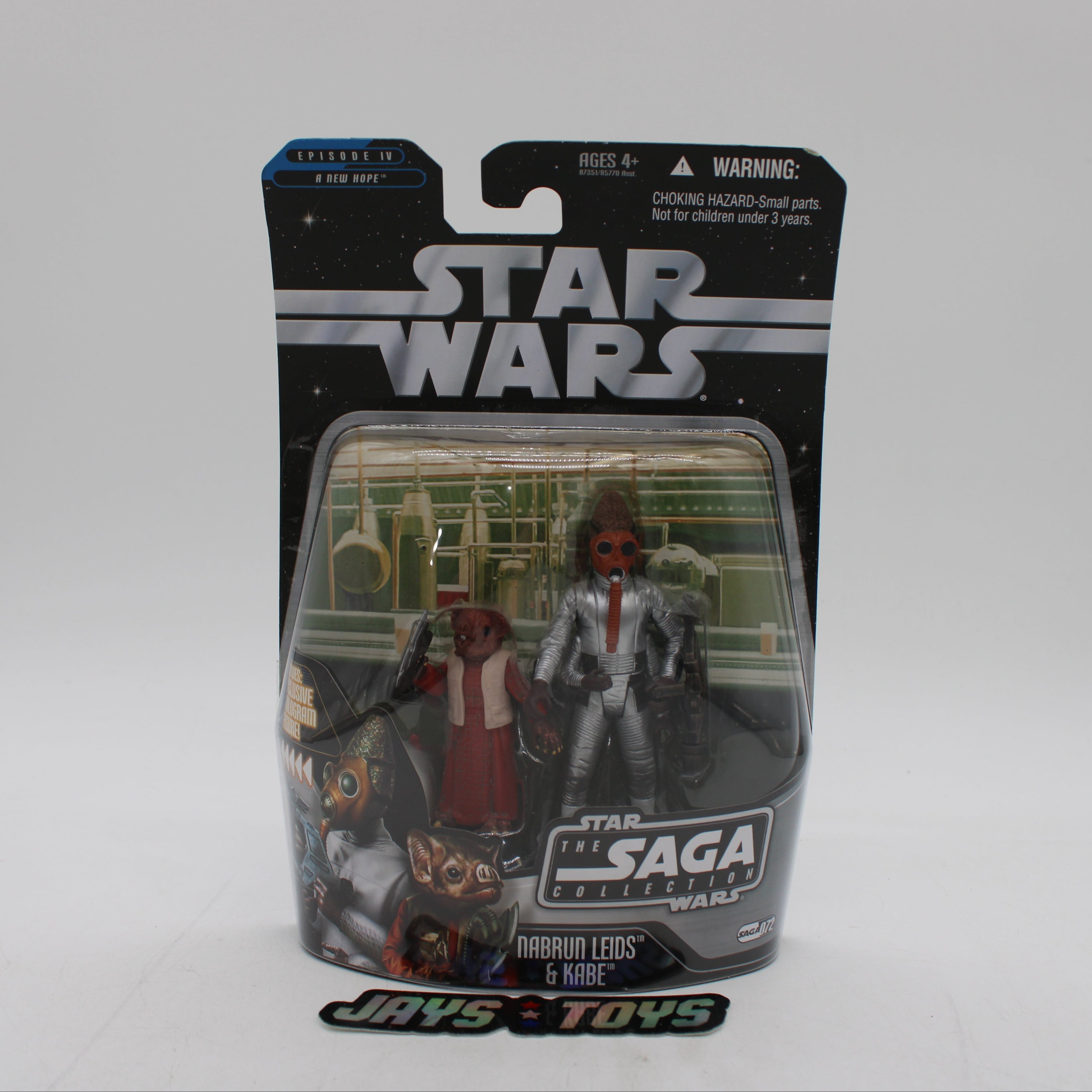 Nabrun Leids & Kabe Star Wars the Saga Collection Episode IV Action Figures