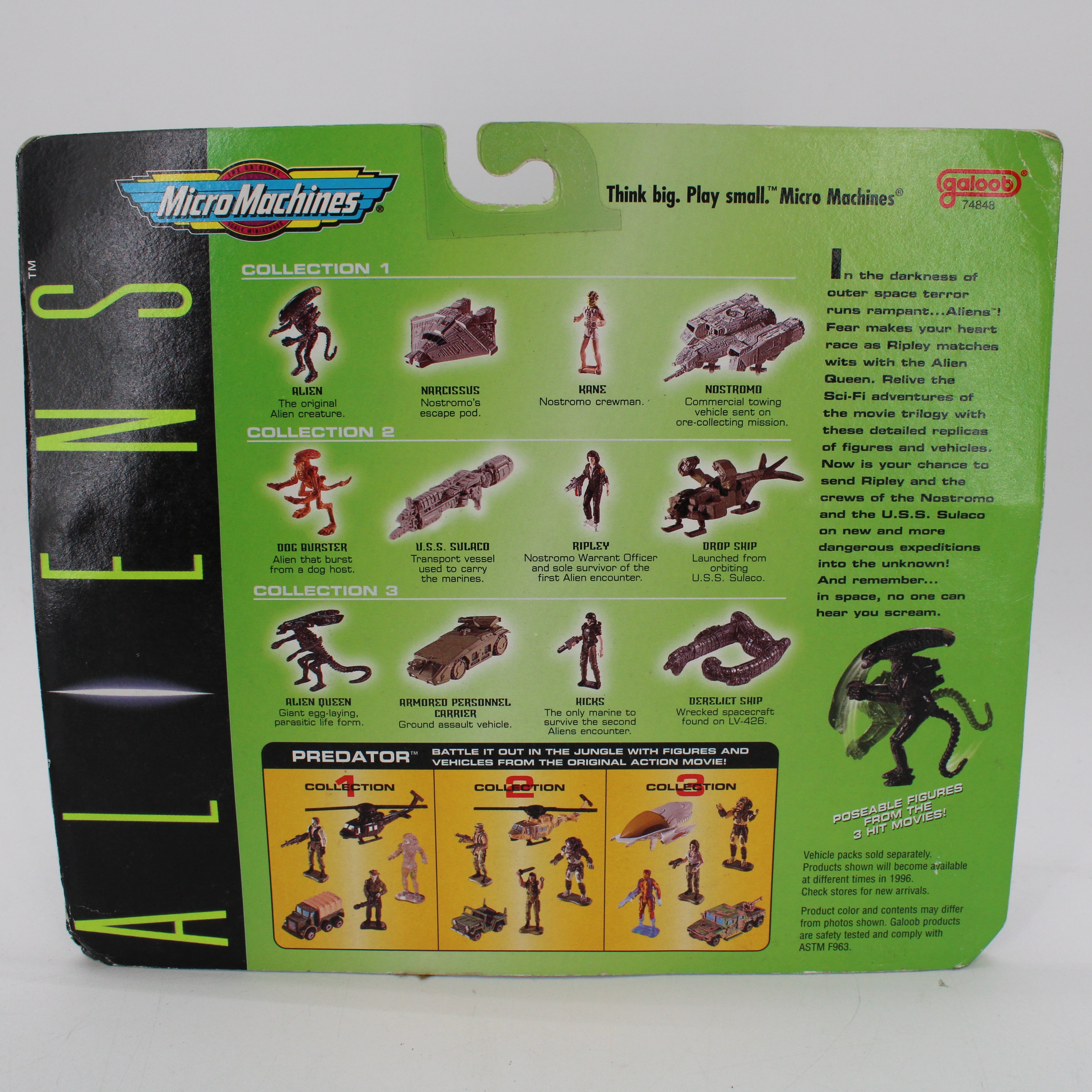 Aliens Collection 3 Micro Machines Miniatures