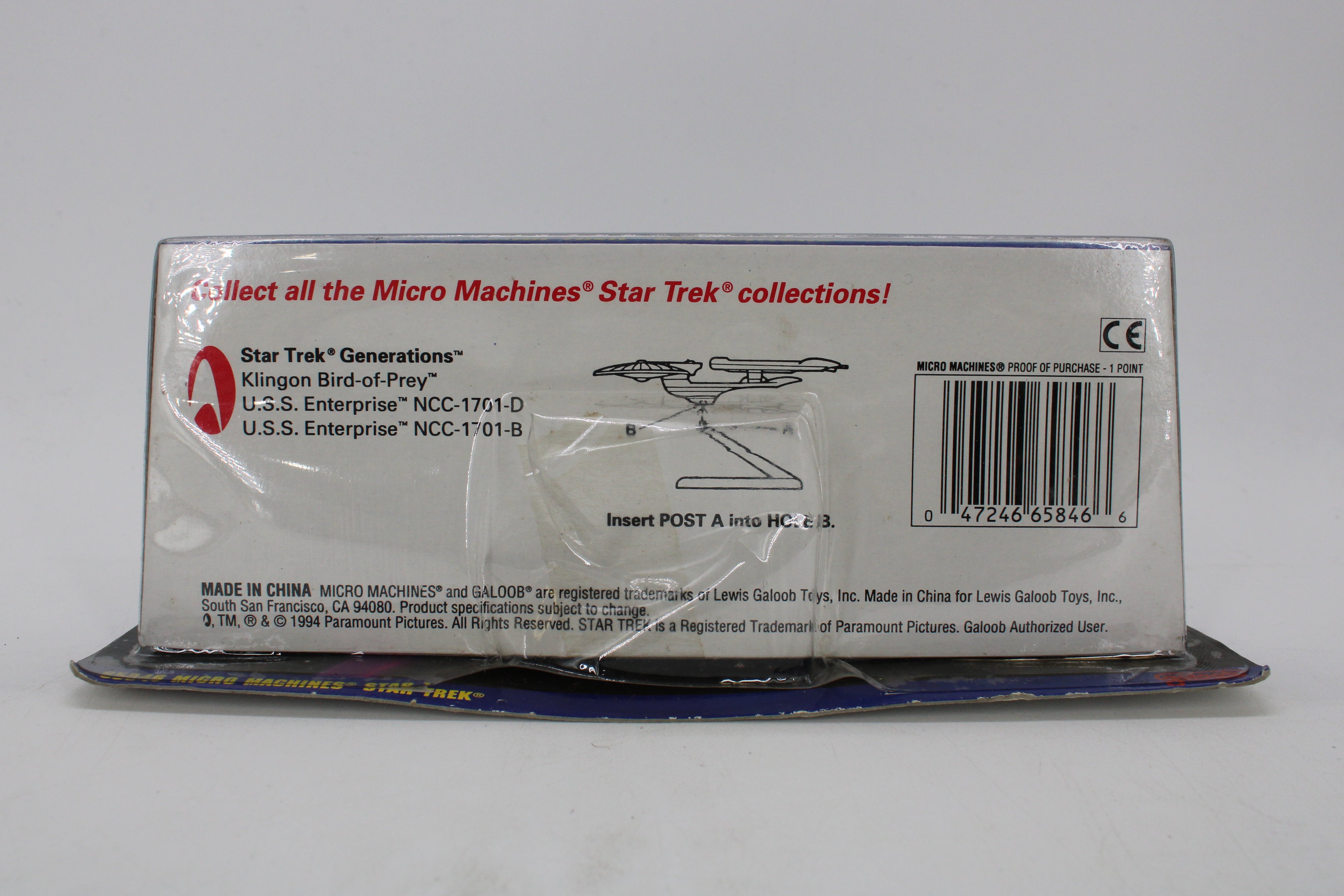 Star Trek Generations Collection Micro Machines Space Miniatures