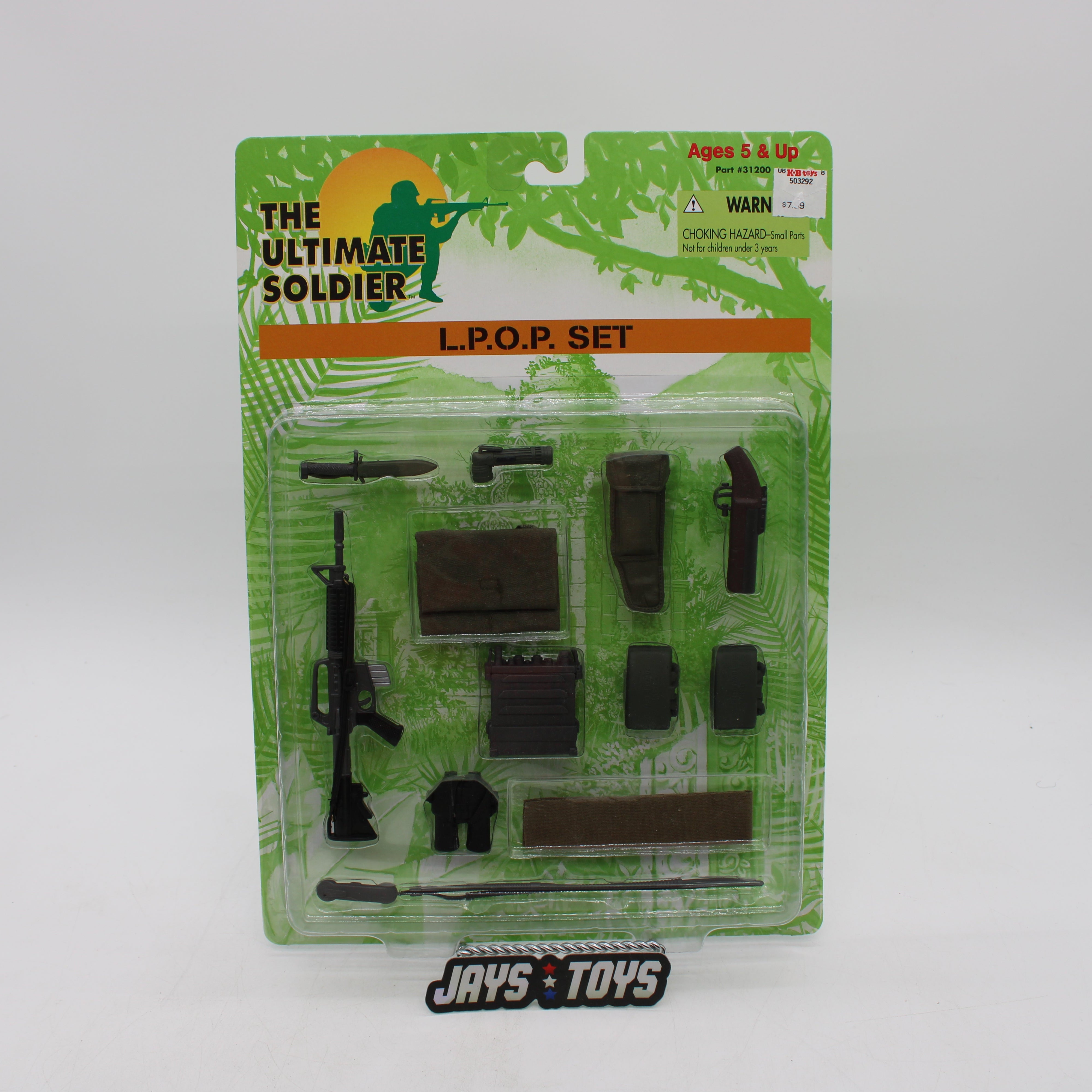 L.P.O.P. Set The Ultimate Soldier Action Figure Accessories