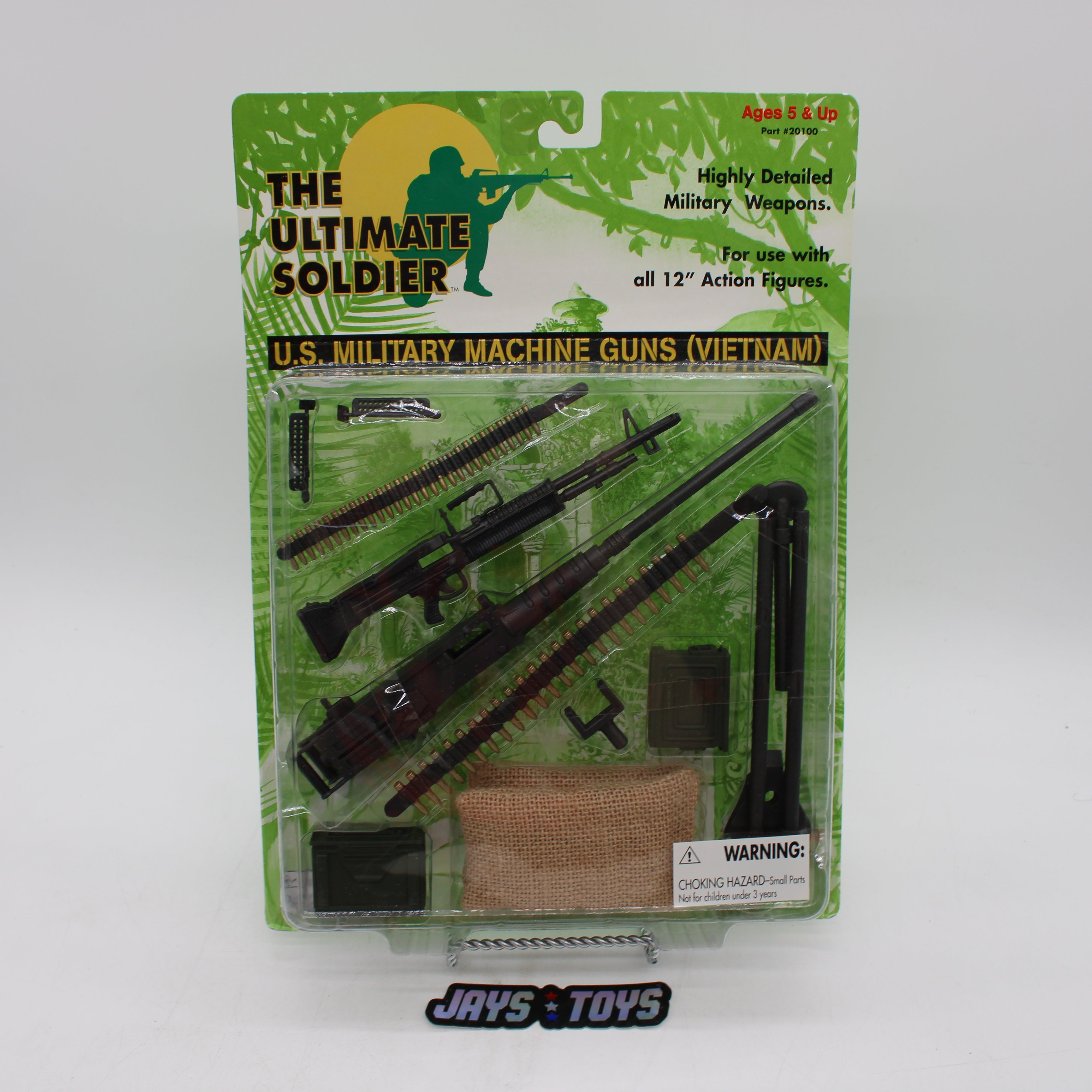 U.S. Military Machine Guns (Vietnam) The Ultimate Soldier Action Figure Accessories