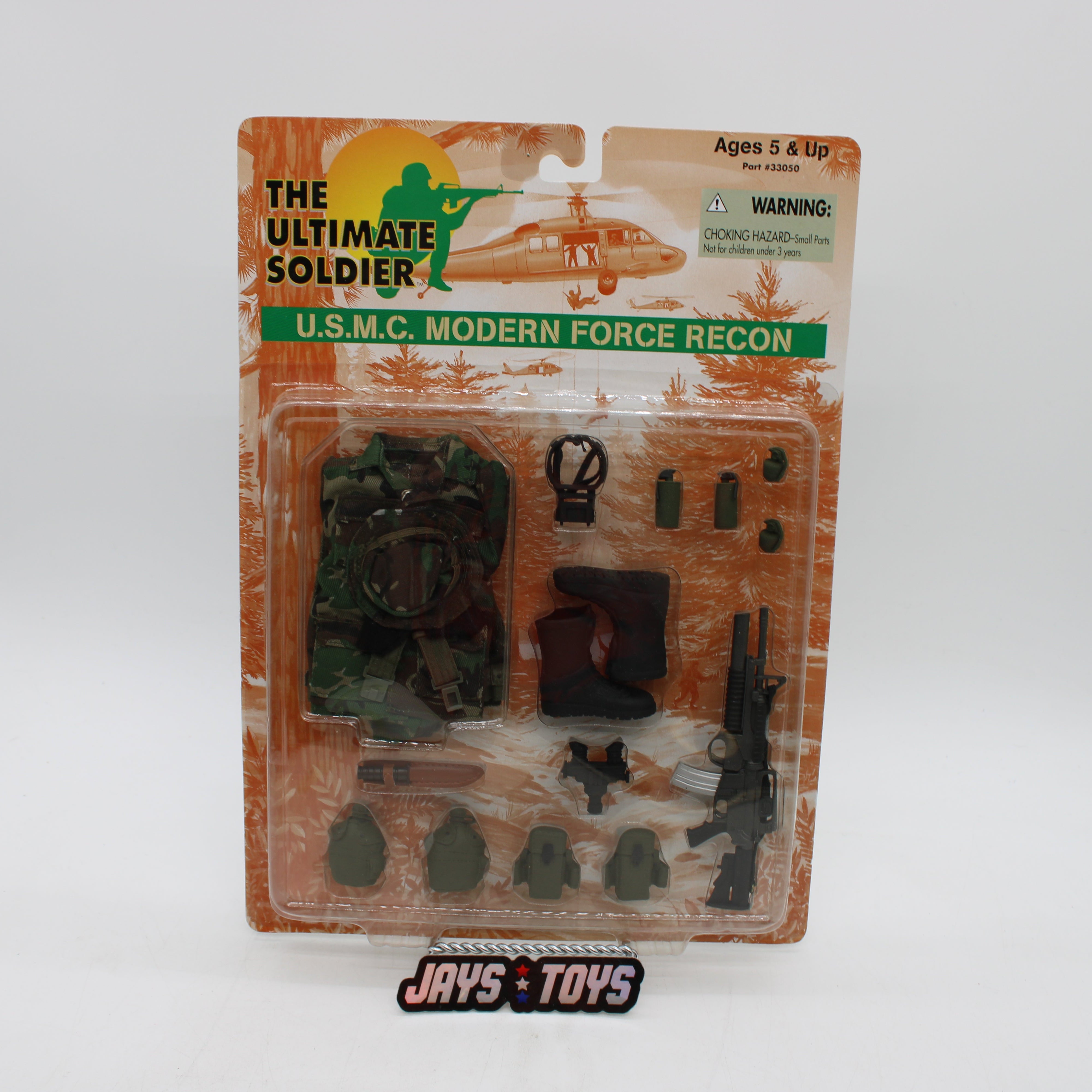 U.S.M.C. Modern Force Recon The Ultimate Soldier Action Figure Accessories