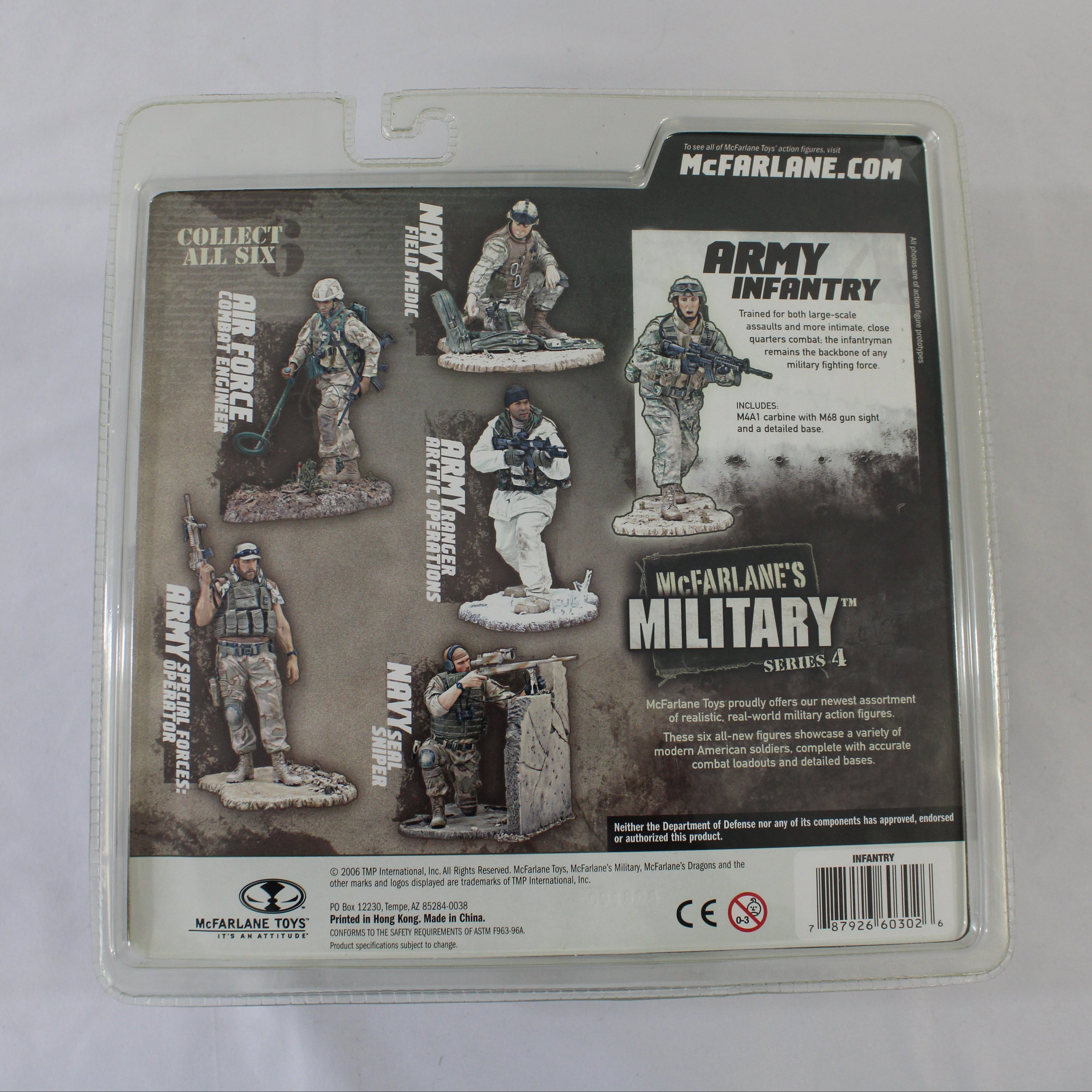 Army Infantry McFarlane's Military Series 4 Action Figure