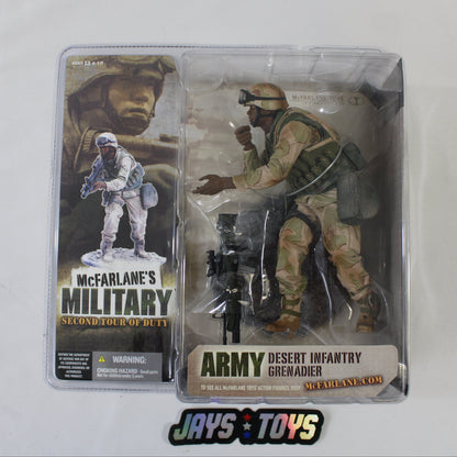 Army Desert Infantry Grenadier McFarlane's Military Second Tour of Duty Action Figure
