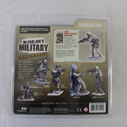 Army Desert Infantry Grenadier McFarlane's Military Second Tour of Duty Action Figure