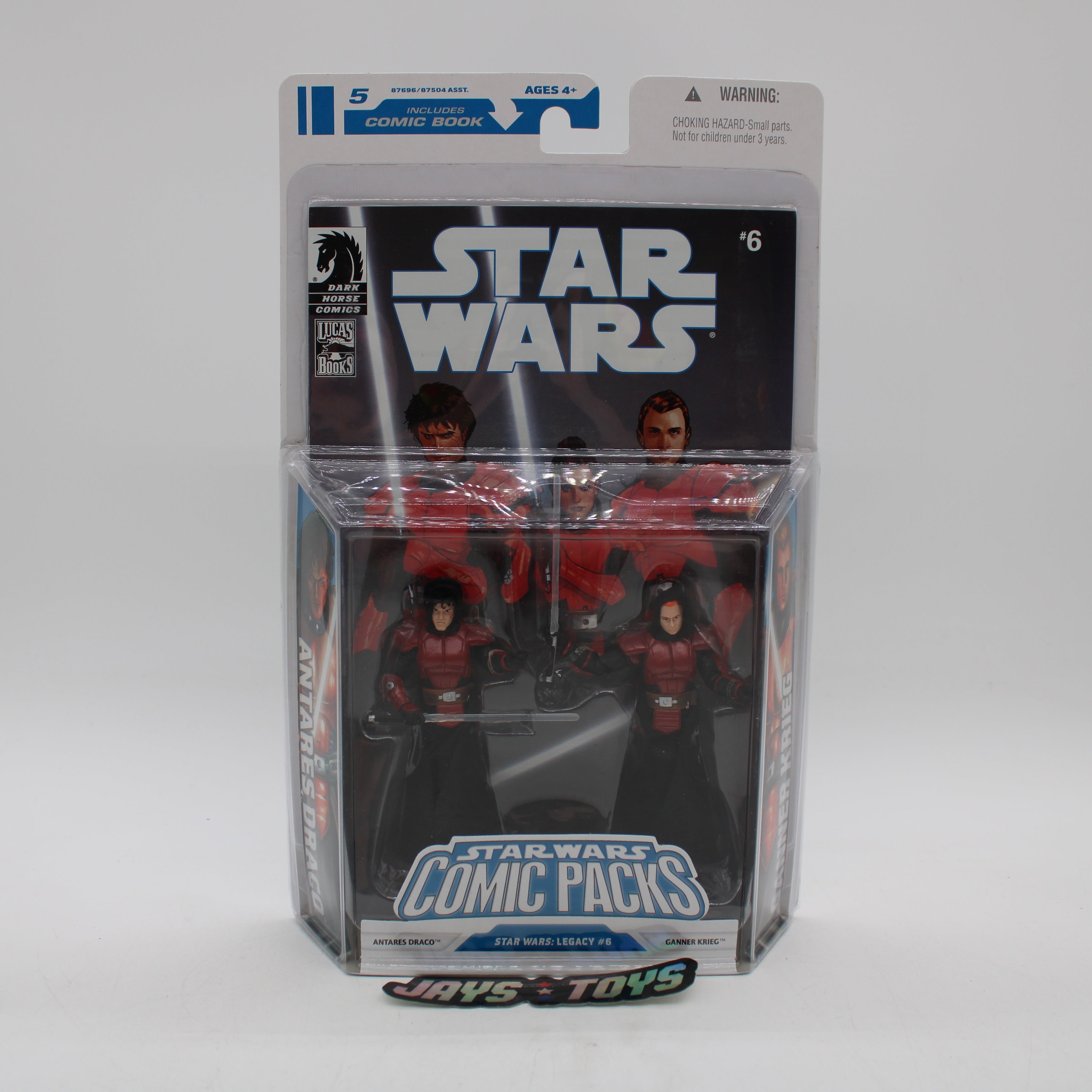 Antares Dracos & Ganner Krieg Star Wars Comic Packs Legacy #6 Action Figures