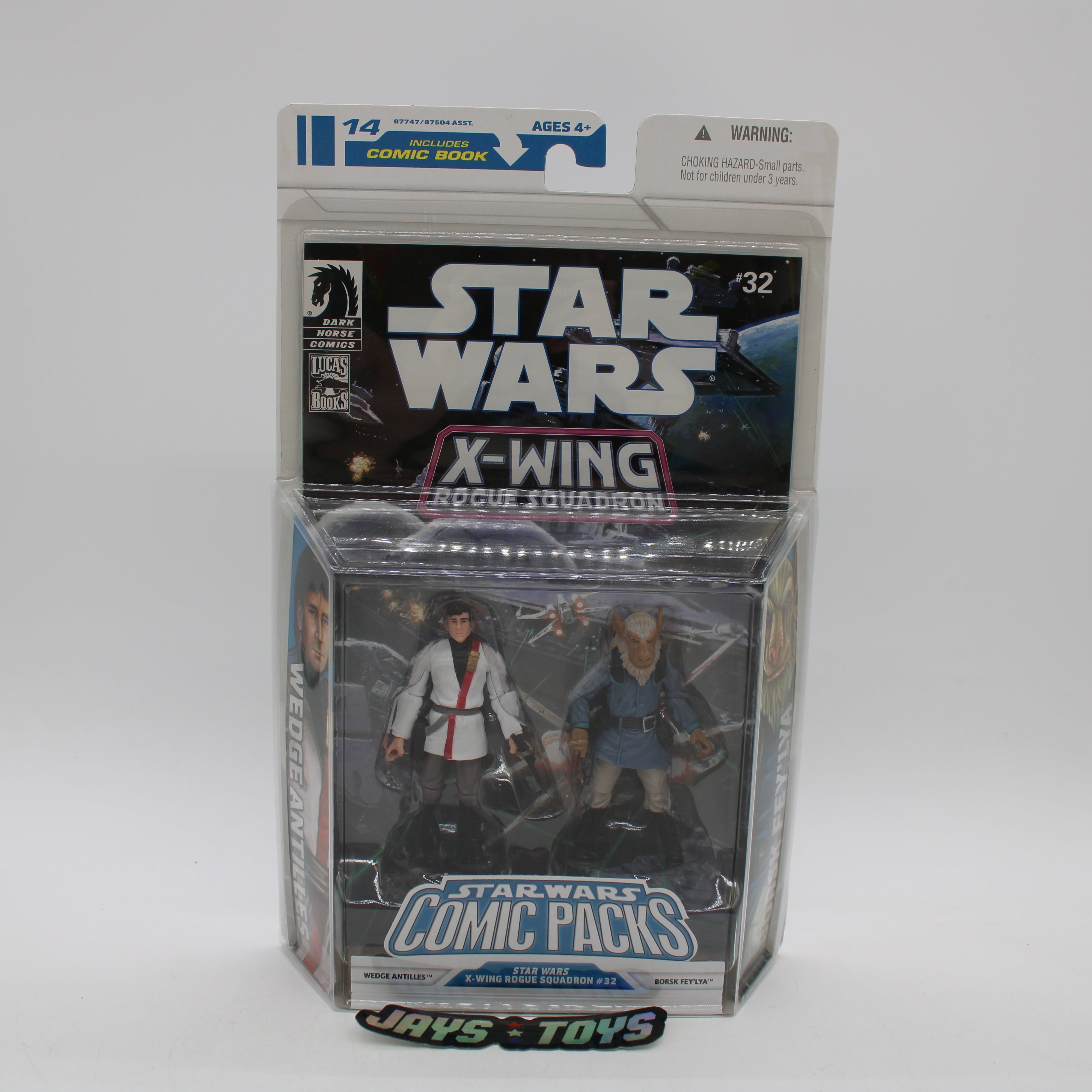 Wedge Antilles & Borsk Fey'lya Star Wars Comic Packs X-Wing Rogue Squadron #32 Action Figures
