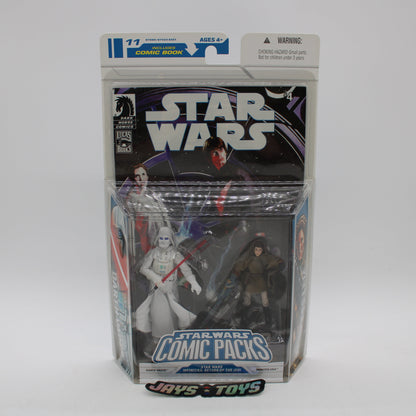 Darth Vader & Princess Leia Star Wars Comic Packs Infinities: Return of the Jedi #4 Action Figures