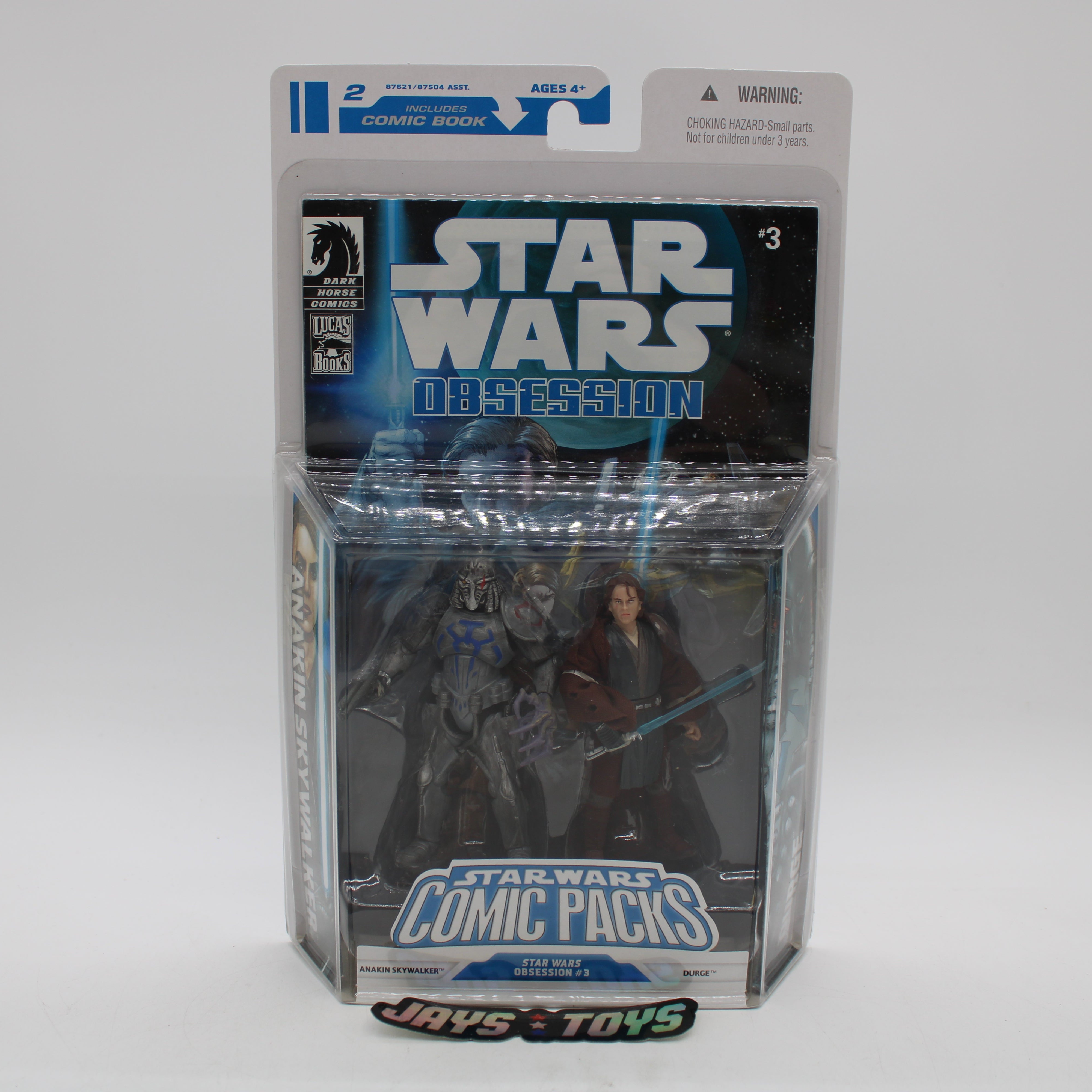 Anakin Skywalker & Durge Star Wars Comic Packs Obsession #3 Action Figures