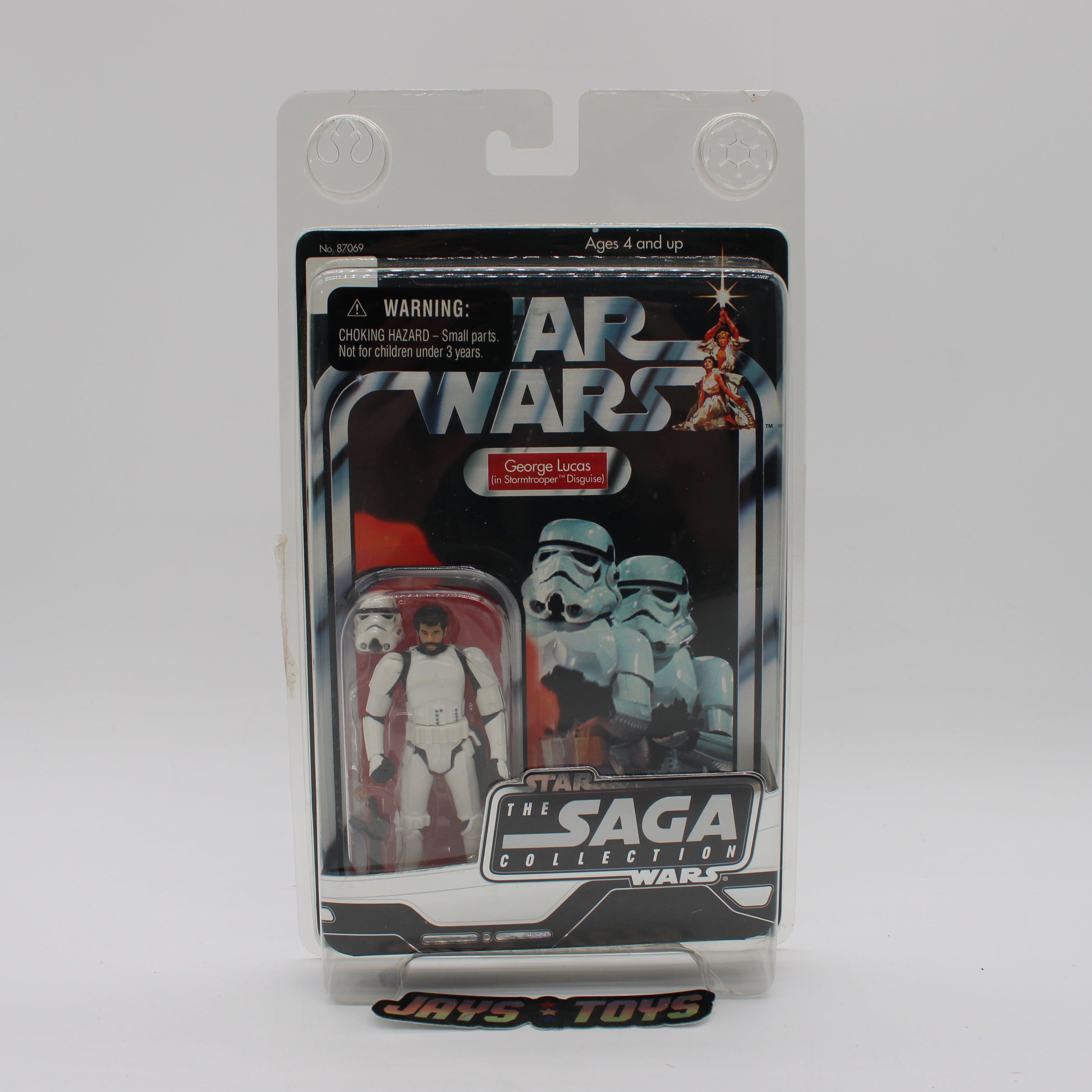 George Lucas (in Stormtrooper Disguise) Star Wars Complete Saga Collection Action Figure