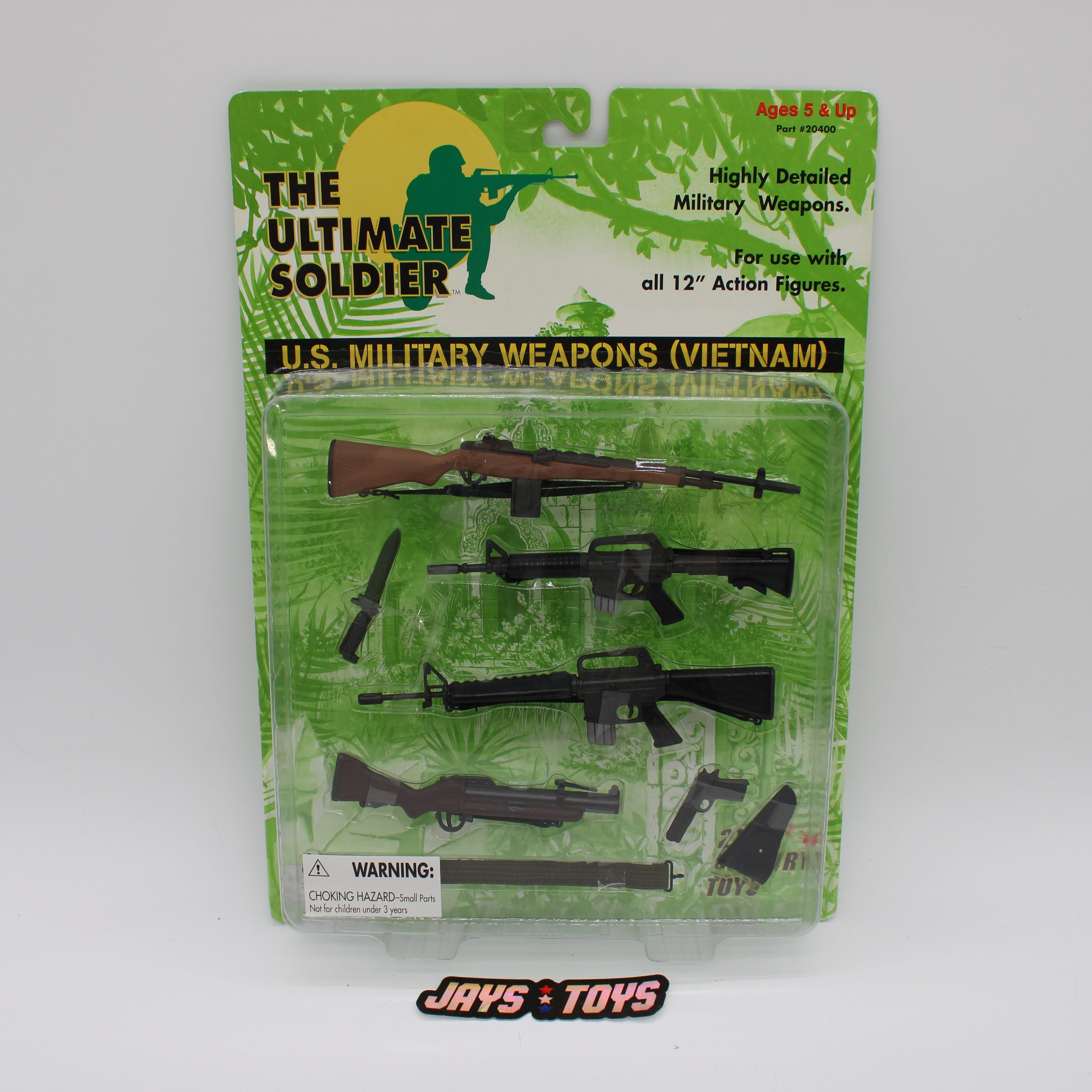 U.S. Military Weapons (Vietnam) The Ultimate Soldier Action Figure Accessories