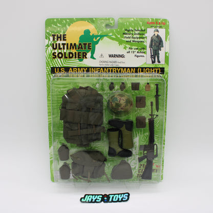 U.S. Army Infantryman (Light) The Ultimate Soldier Action Figure Accessories