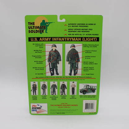 U.S. Army Infantryman (Light) The Ultimate Soldier Action Figure Accessories