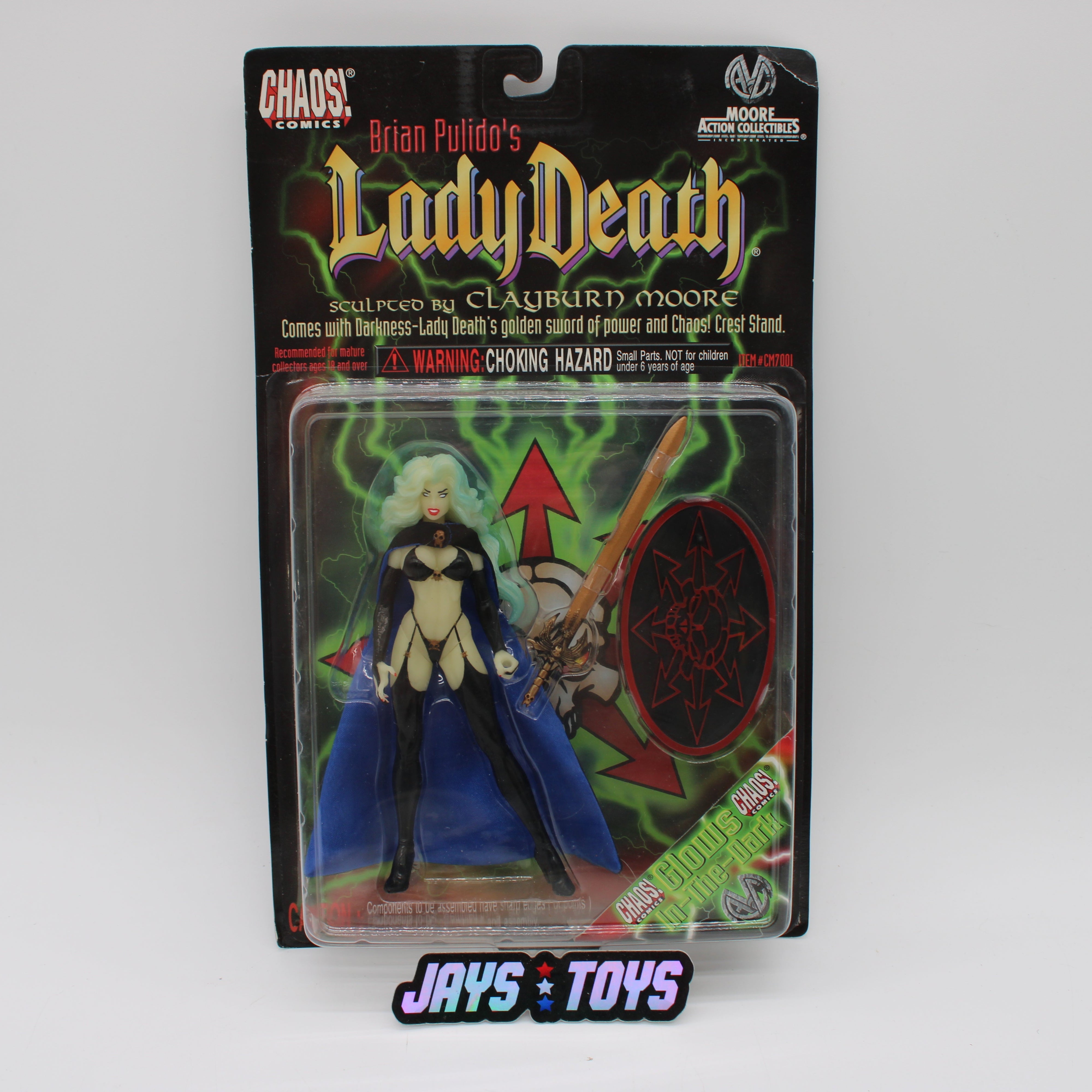 Lady Death Glow in the Dark Chaos! Comics Action Figure