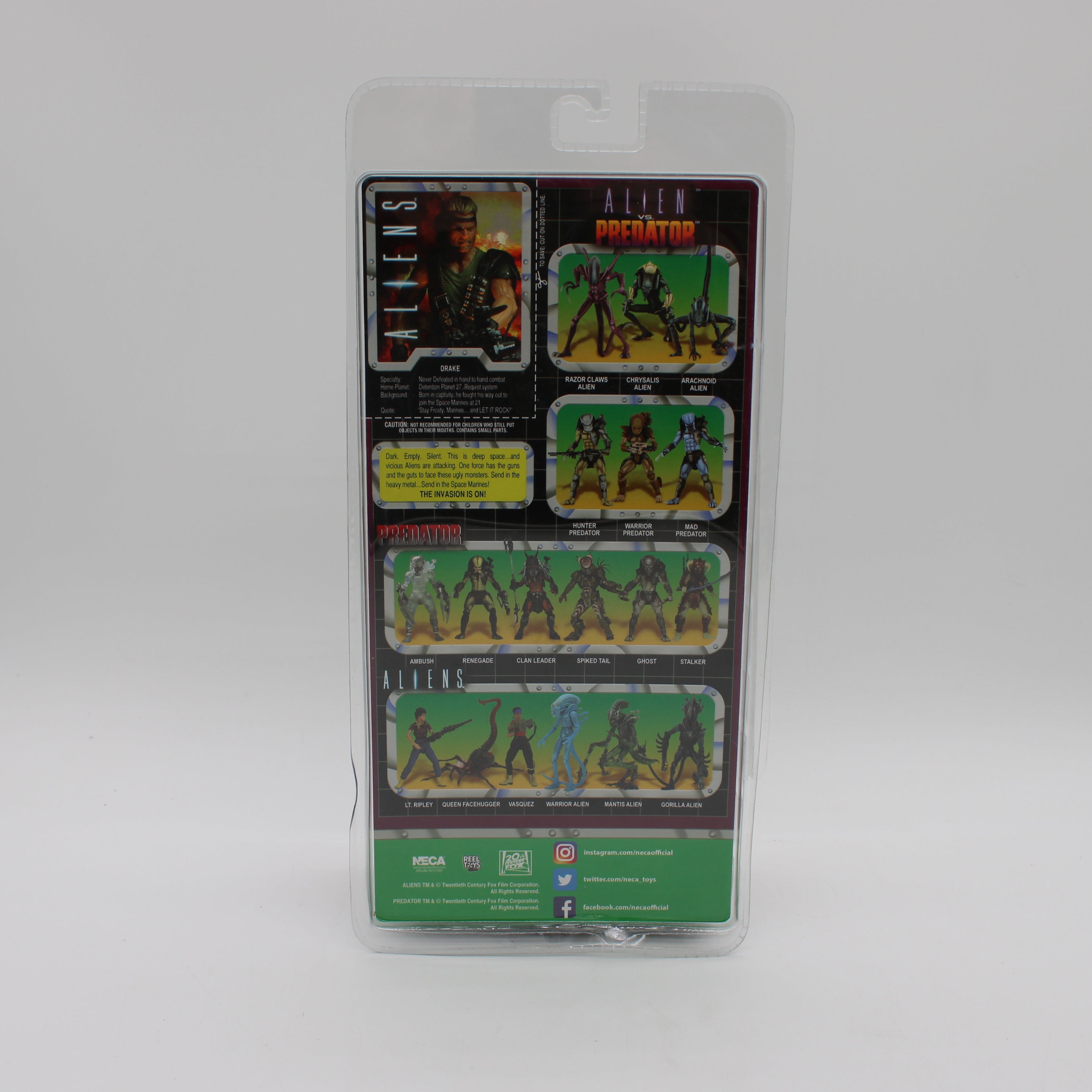 Space Marine Drake Aliens Reel Toys Action Figure