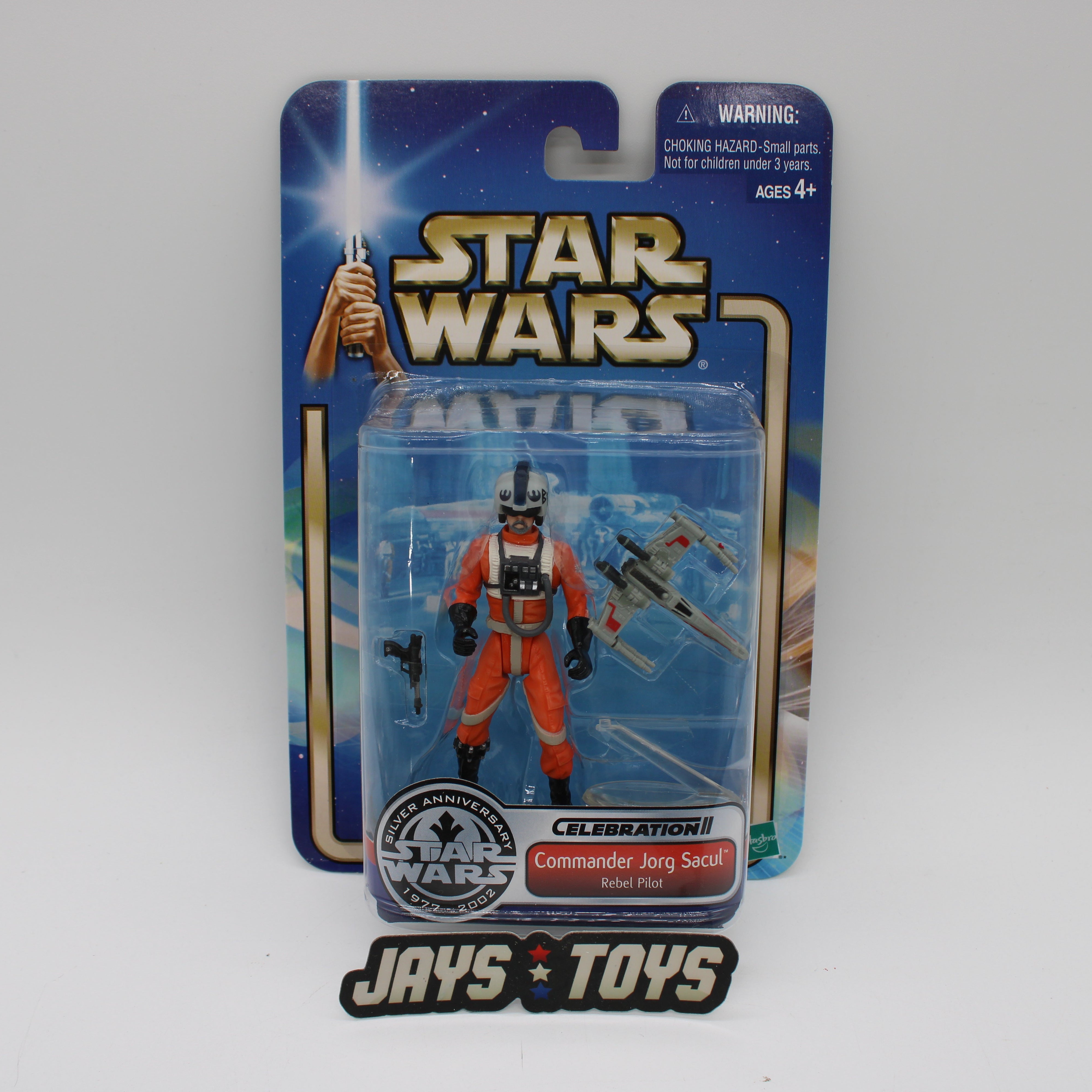 Commander Jorg Sacul Rebel Pilot Star Wars Celebration II Action Figure