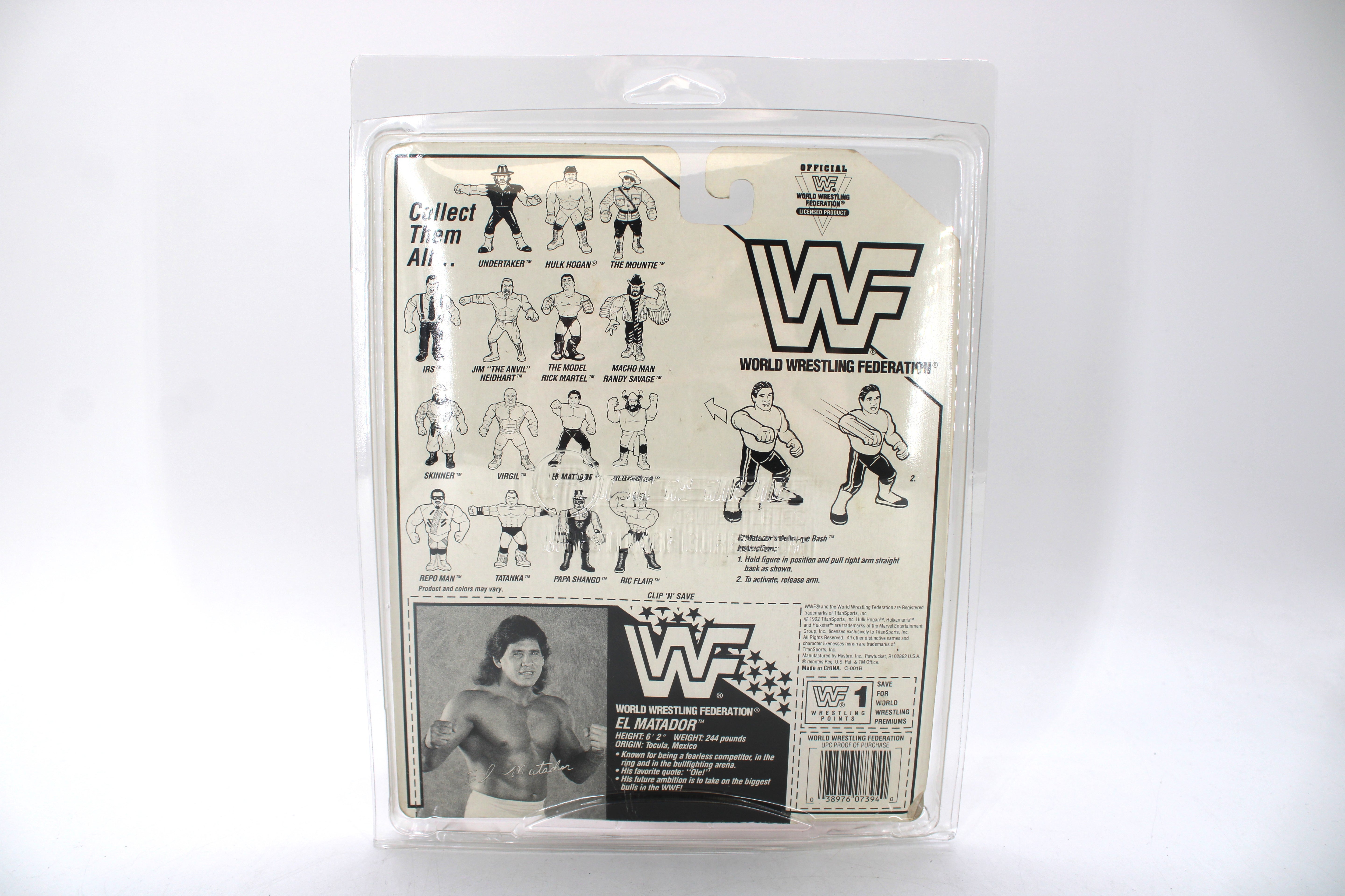 WWF El Matador Action Figure (1992)