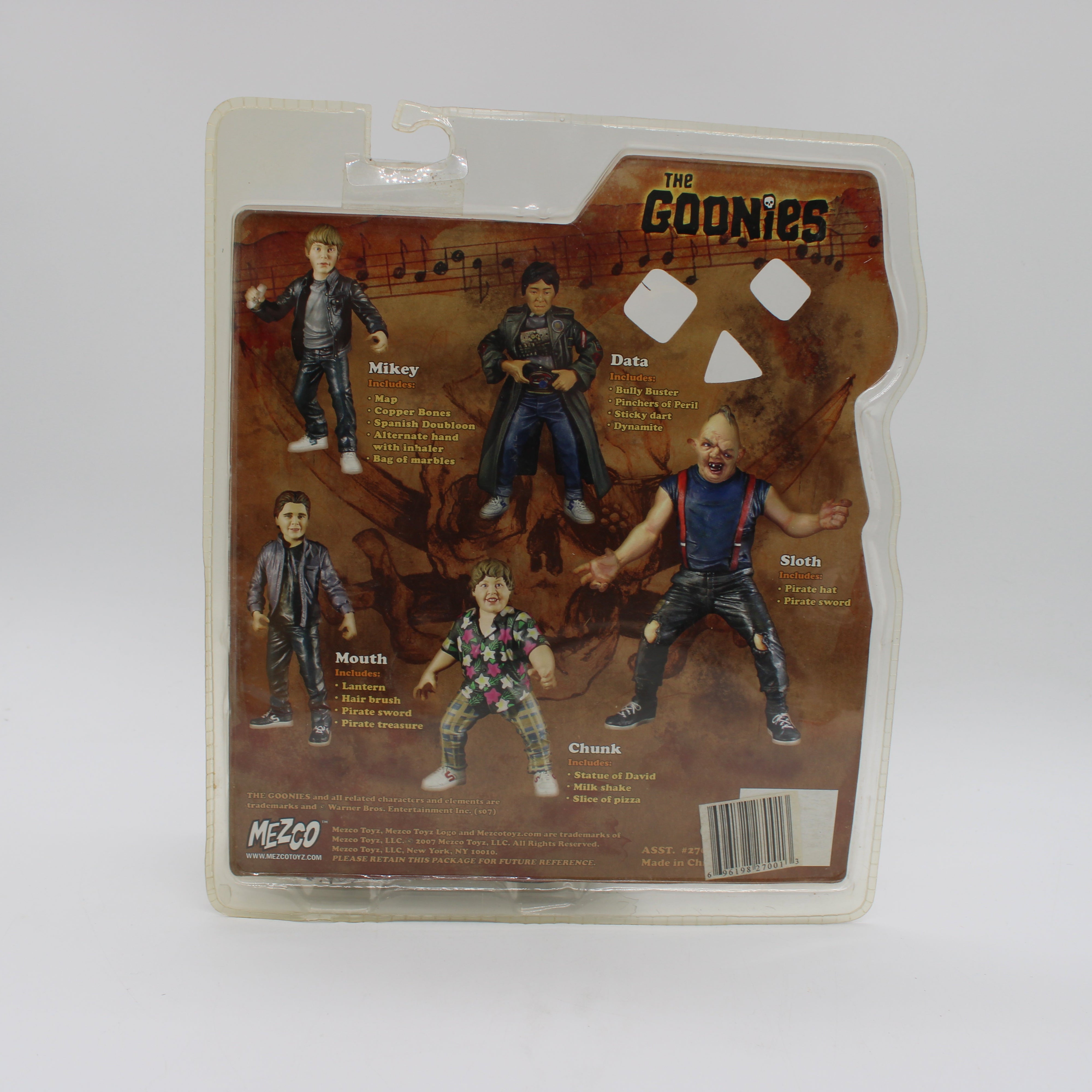 Chunk Goonies Mezco Action Figure