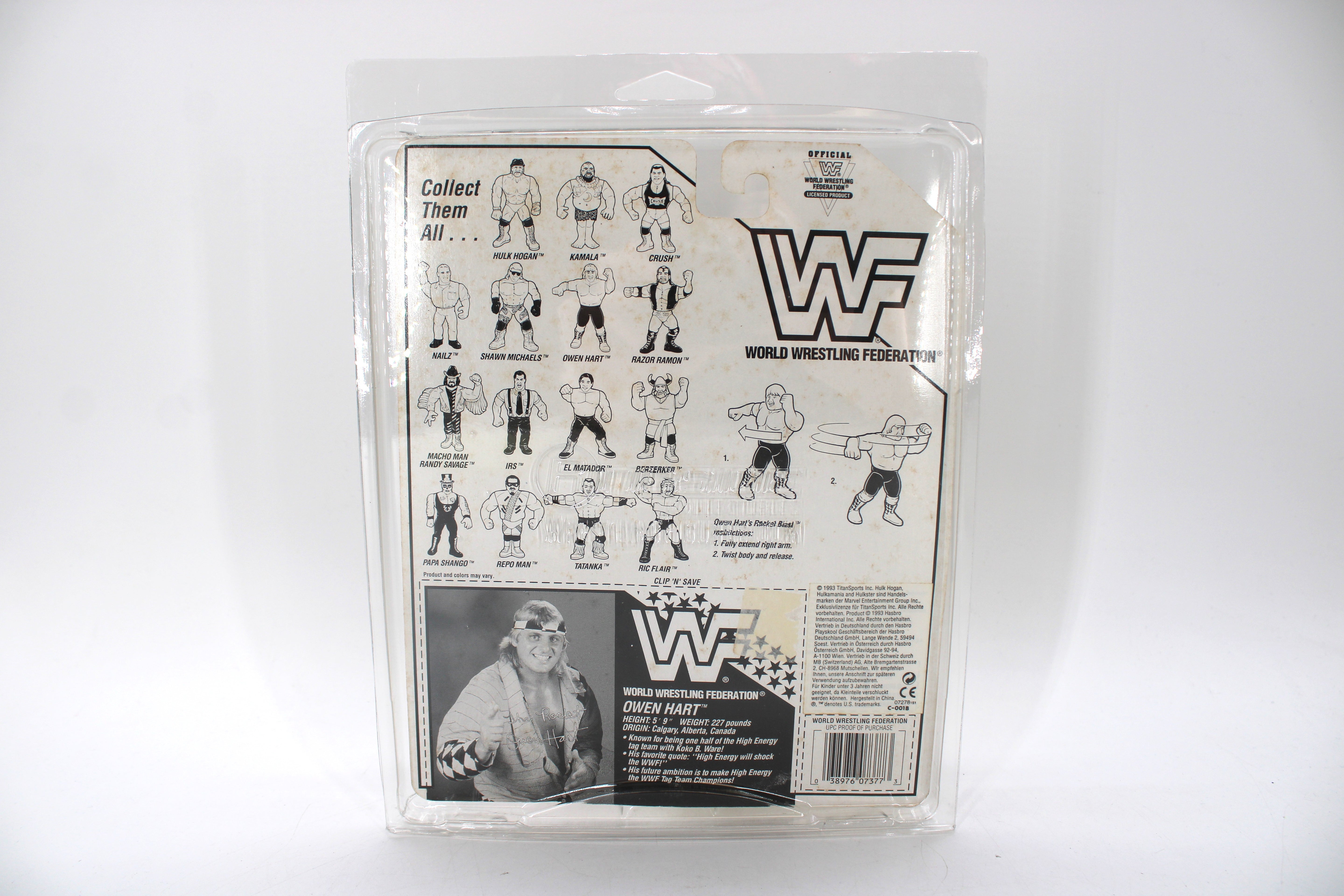 WWF Owen Hart Action Figure (1993)