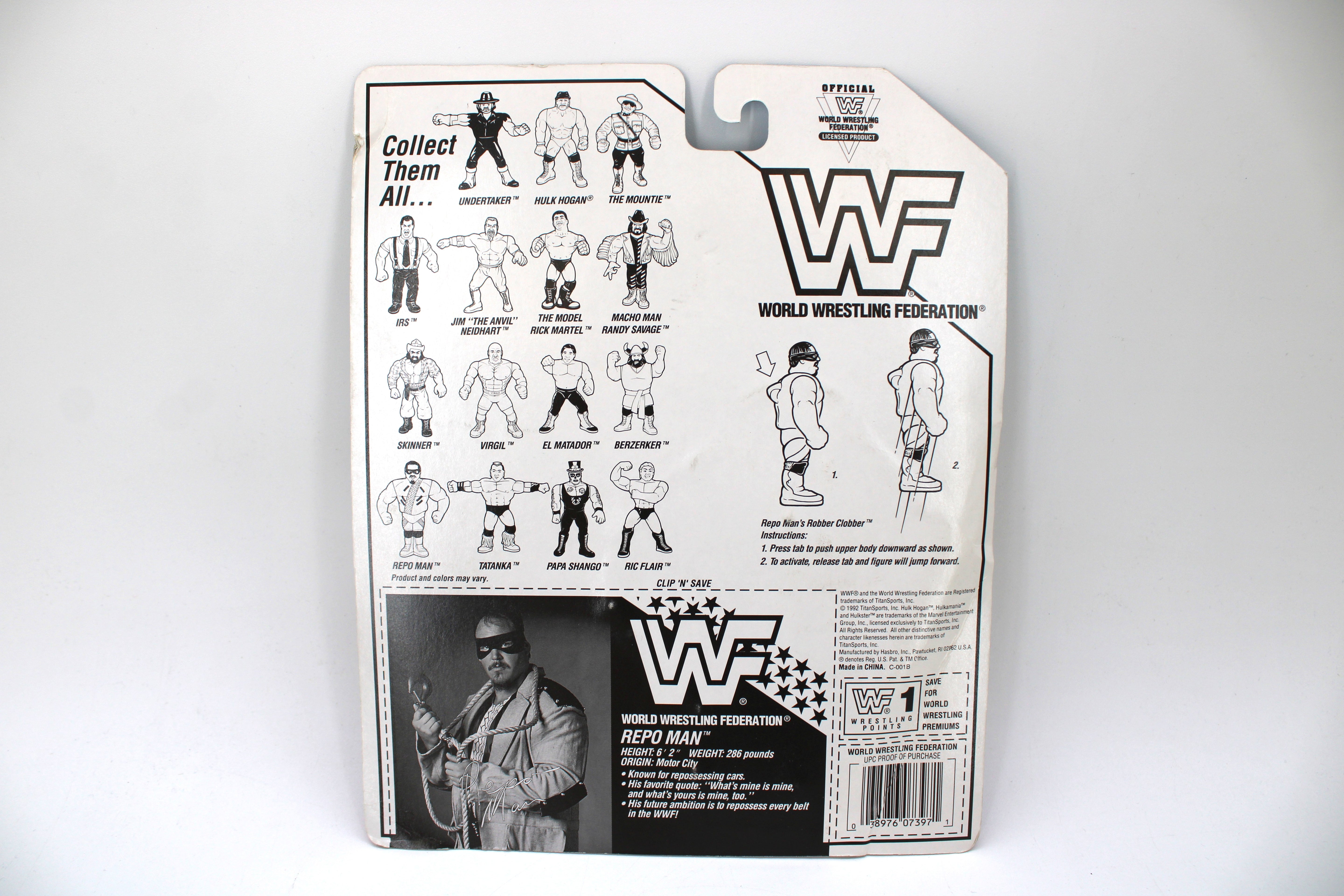 WWF Repo Man Action Figure (1992)