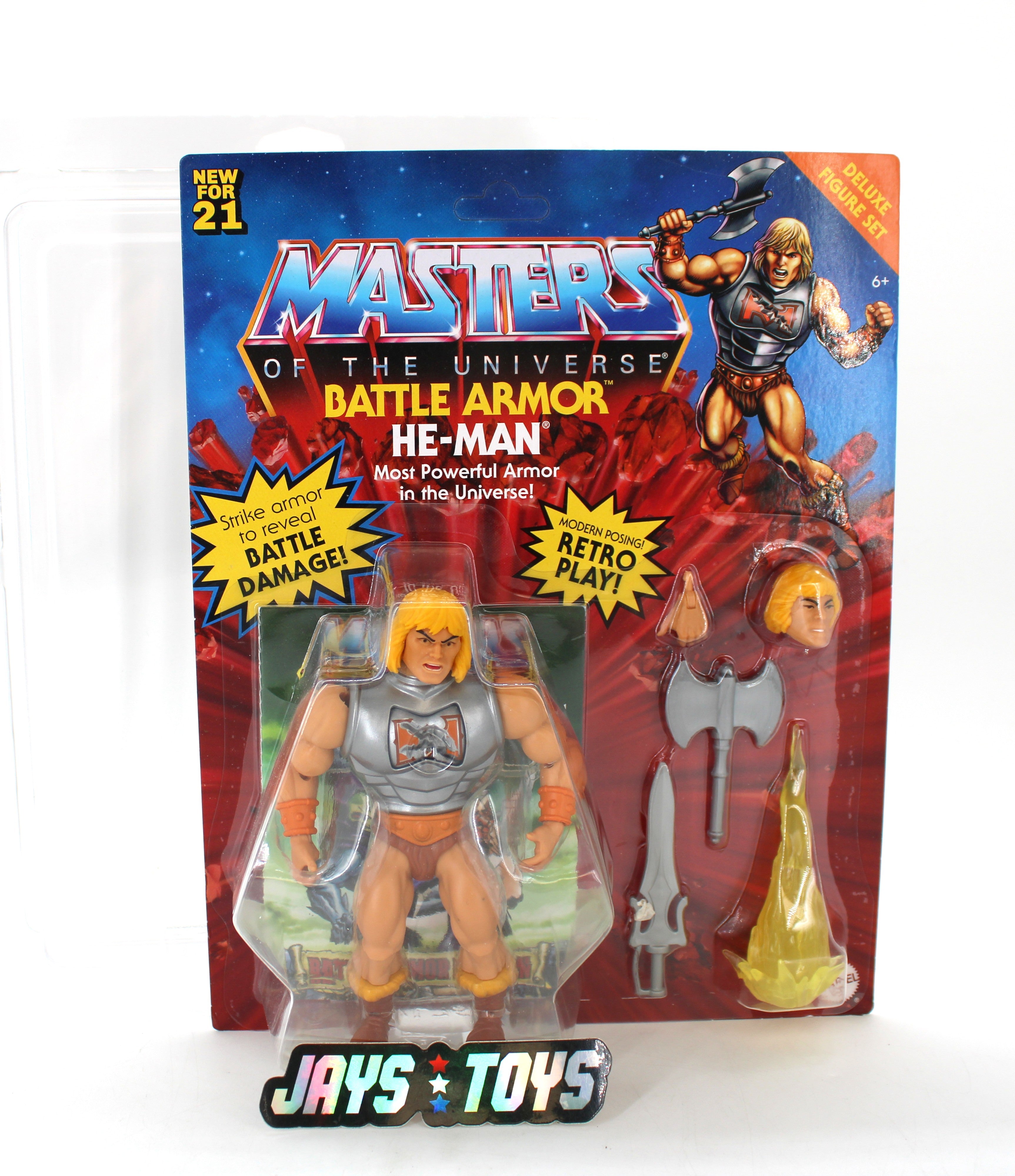 Masters of the Universe Battle Armor He-Man Action Figure (2020)