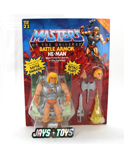 Masters of the Universe Battle Armor He-Man Action Figure (2020)