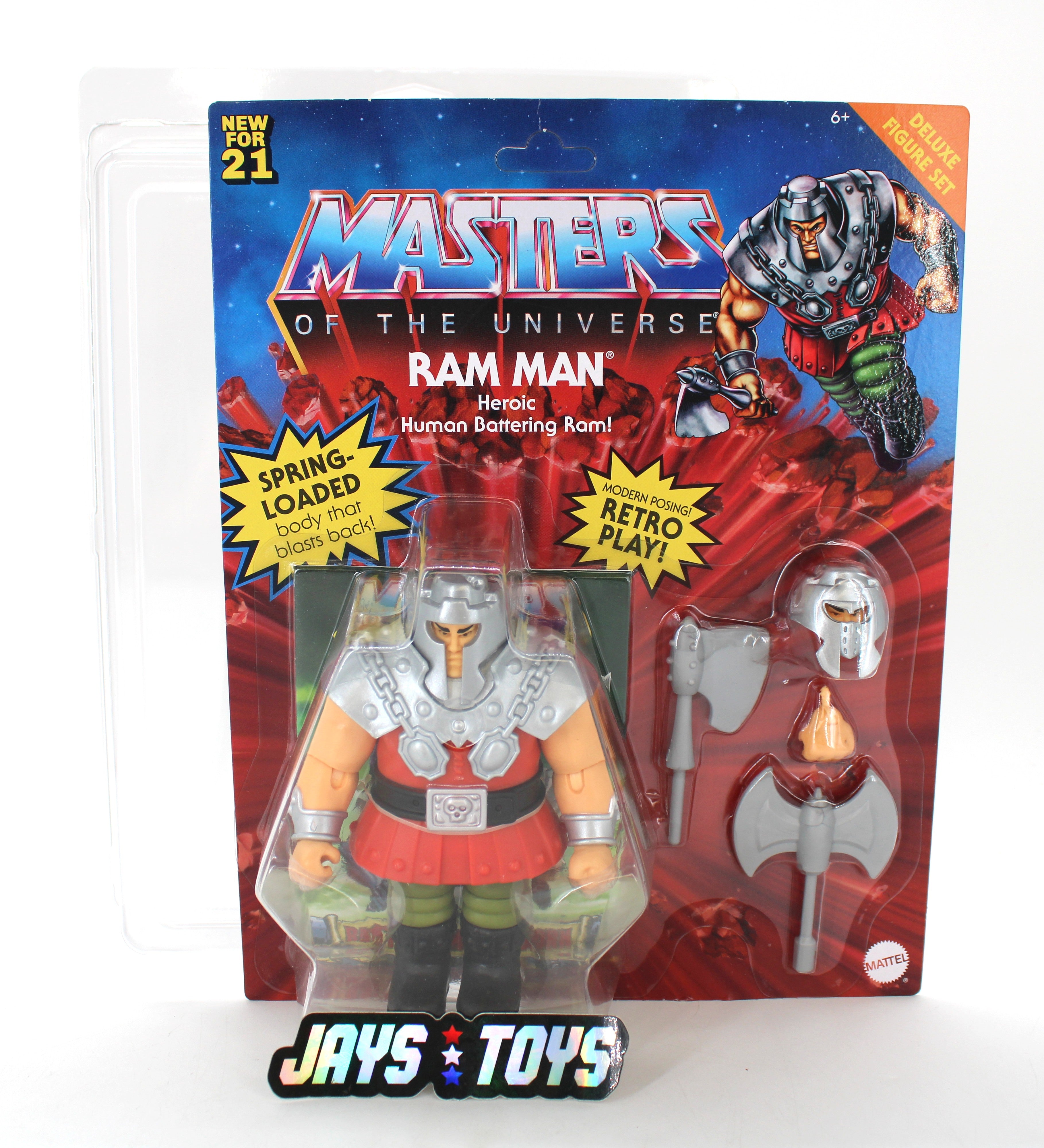 Masters of the Universe Origins Ram Man Action Figure (2020)