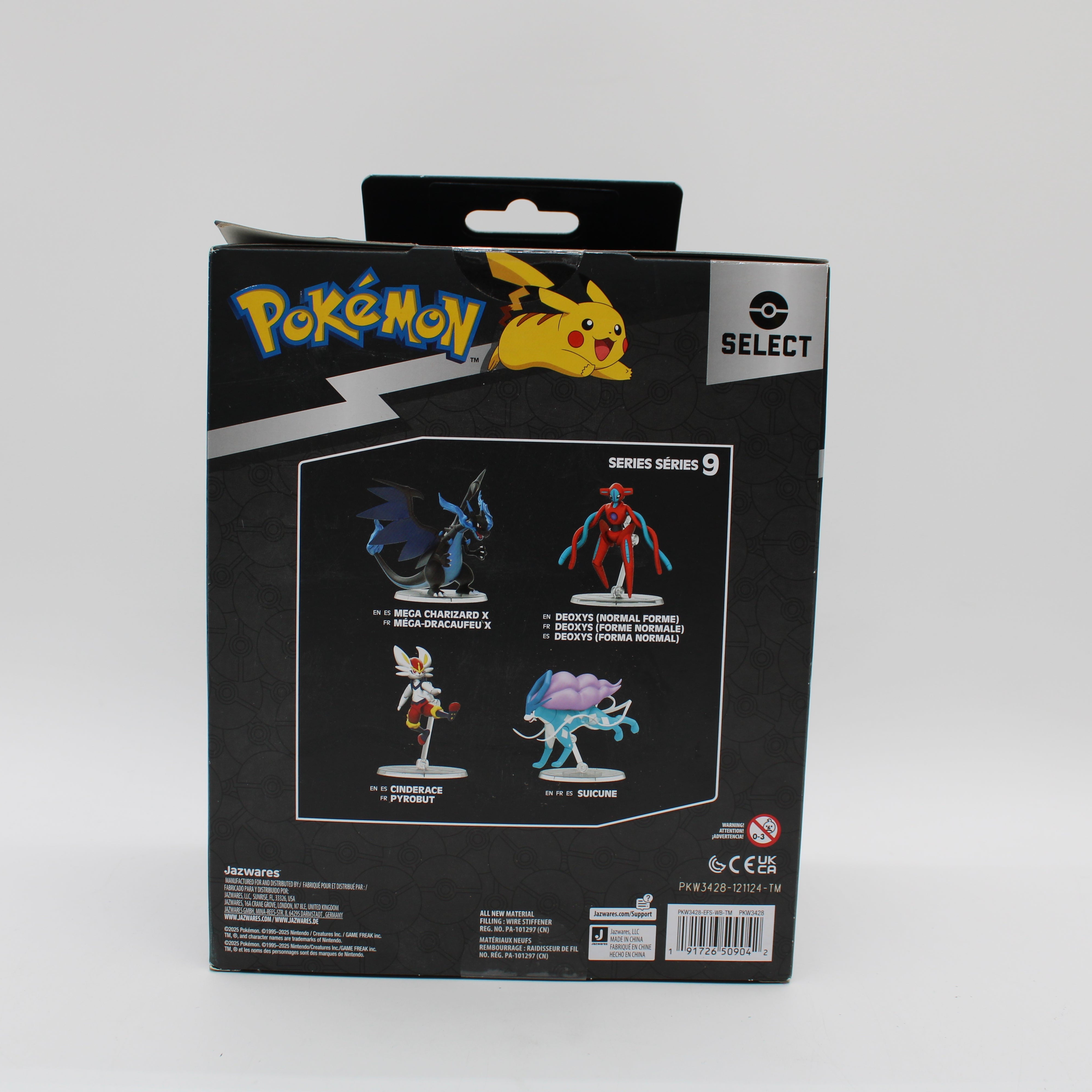 Mega Charizard X Pokémon Trainer Team Series Action Figure