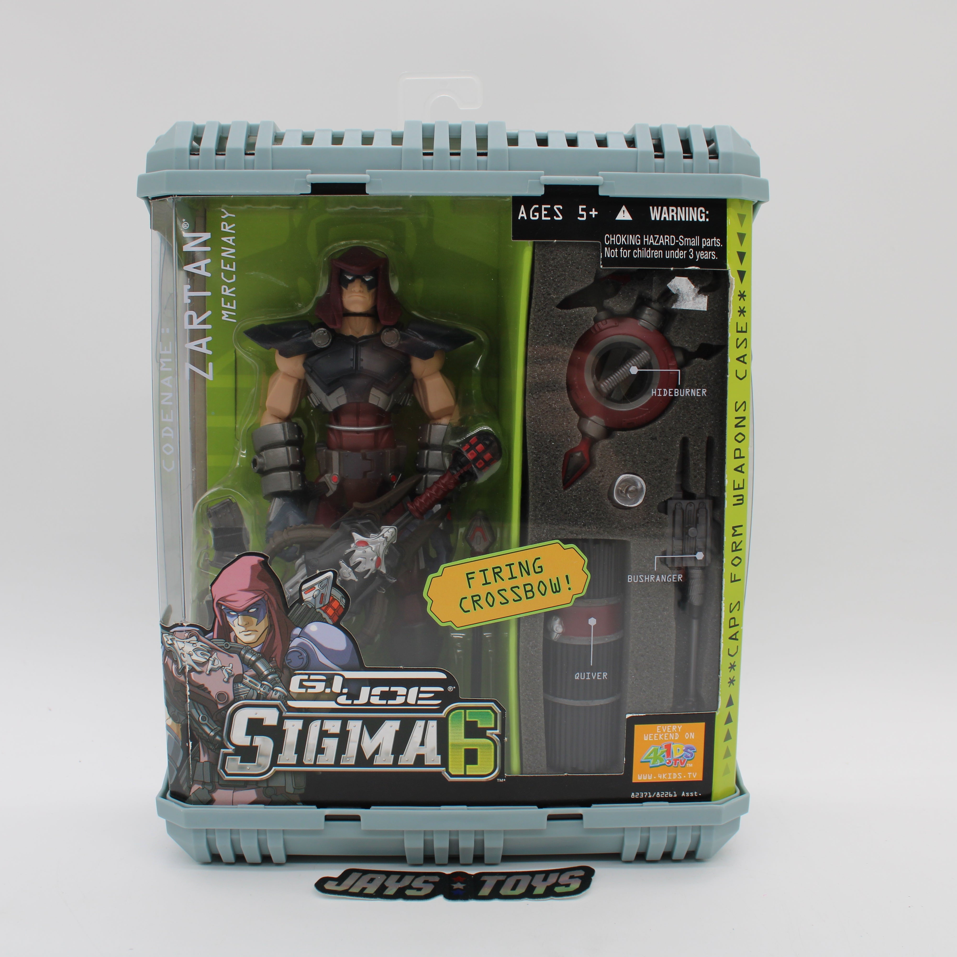 Zartan Mercenary with Firing Crossbow G.I. Joe Sigma 6 Action Figure
