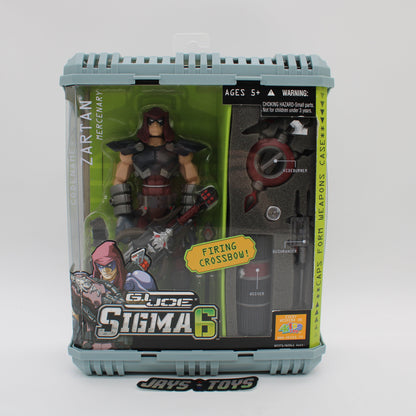 Zartan Mercenary with Firing Crossbow G.I. Joe Sigma 6 Action Figure