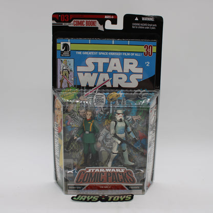 Governor Tarkin & Stormtrooper Star Wars #2 Comic Packs Action Figure