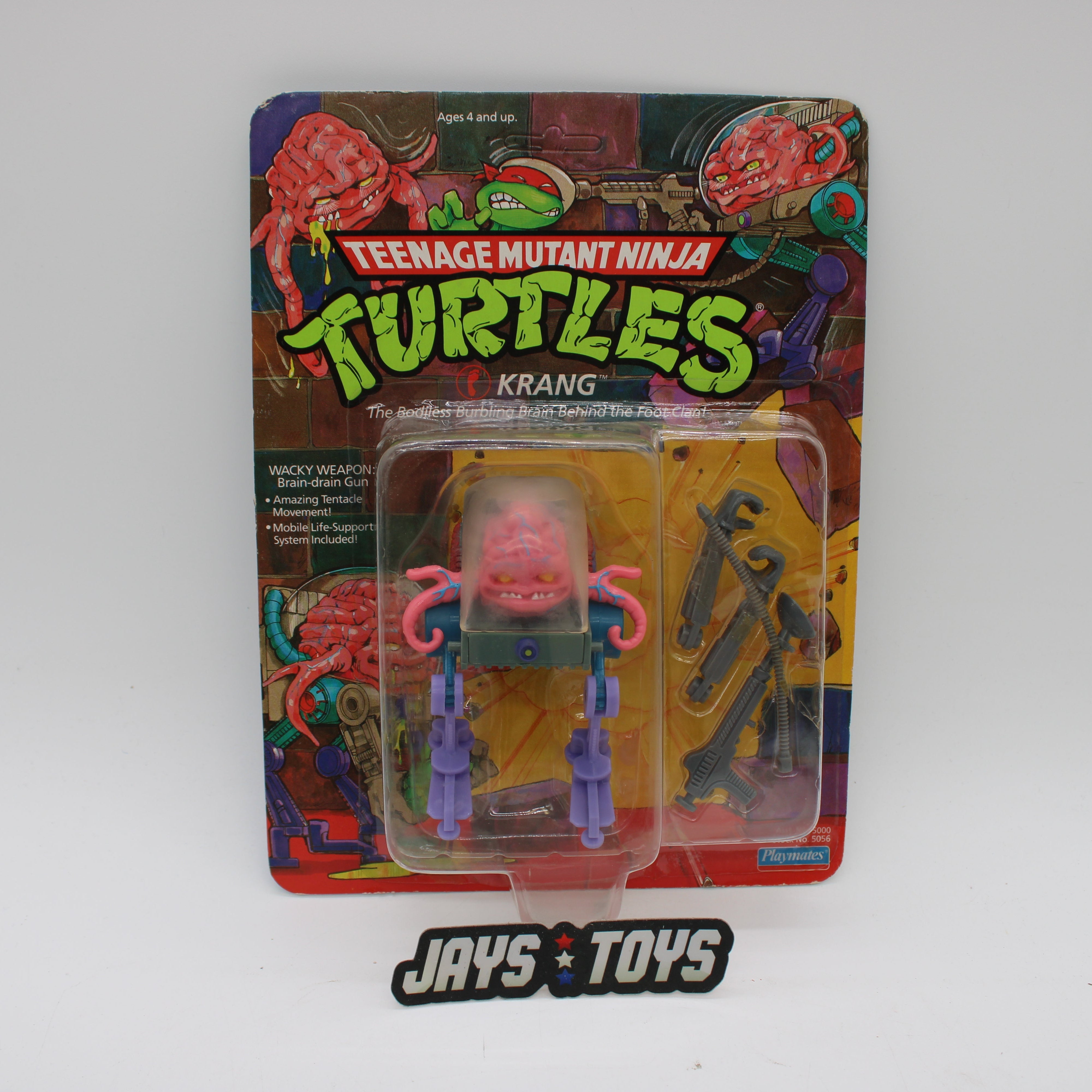 Krang with Brain-drain Gun Teenage Mutant Ninja Turtles Action Figure