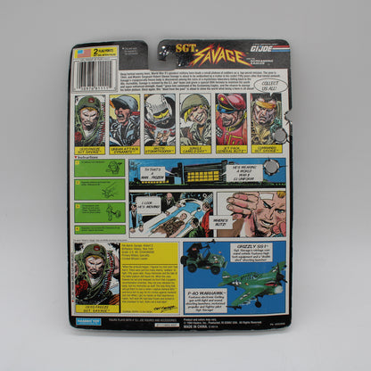 Cryo-Freeze Sgt. Savage G.I. Joe Action Figure