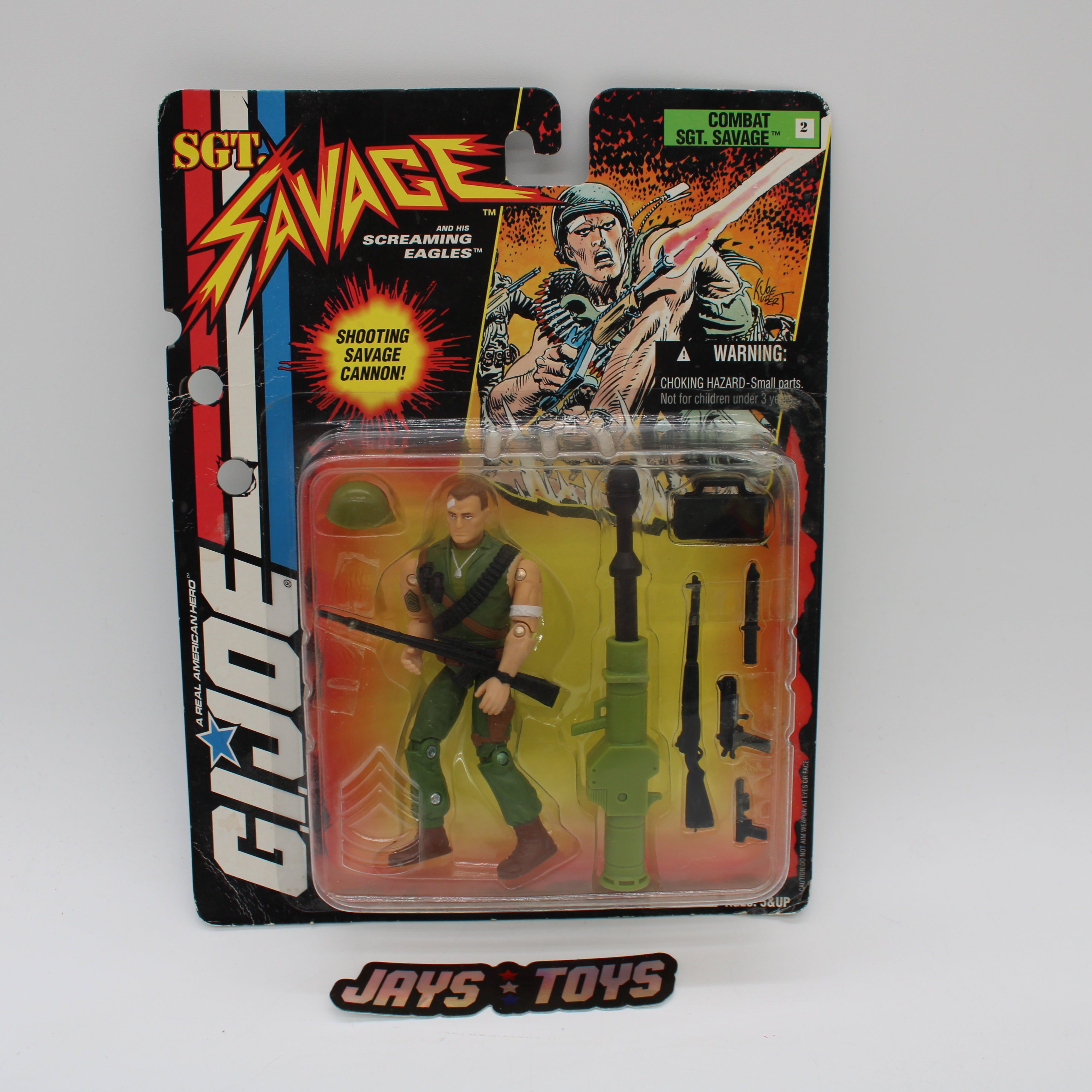 Combat Sgt. Savage G.I. Joe Sgt. Savage and his Screaming Eagles Action Figure