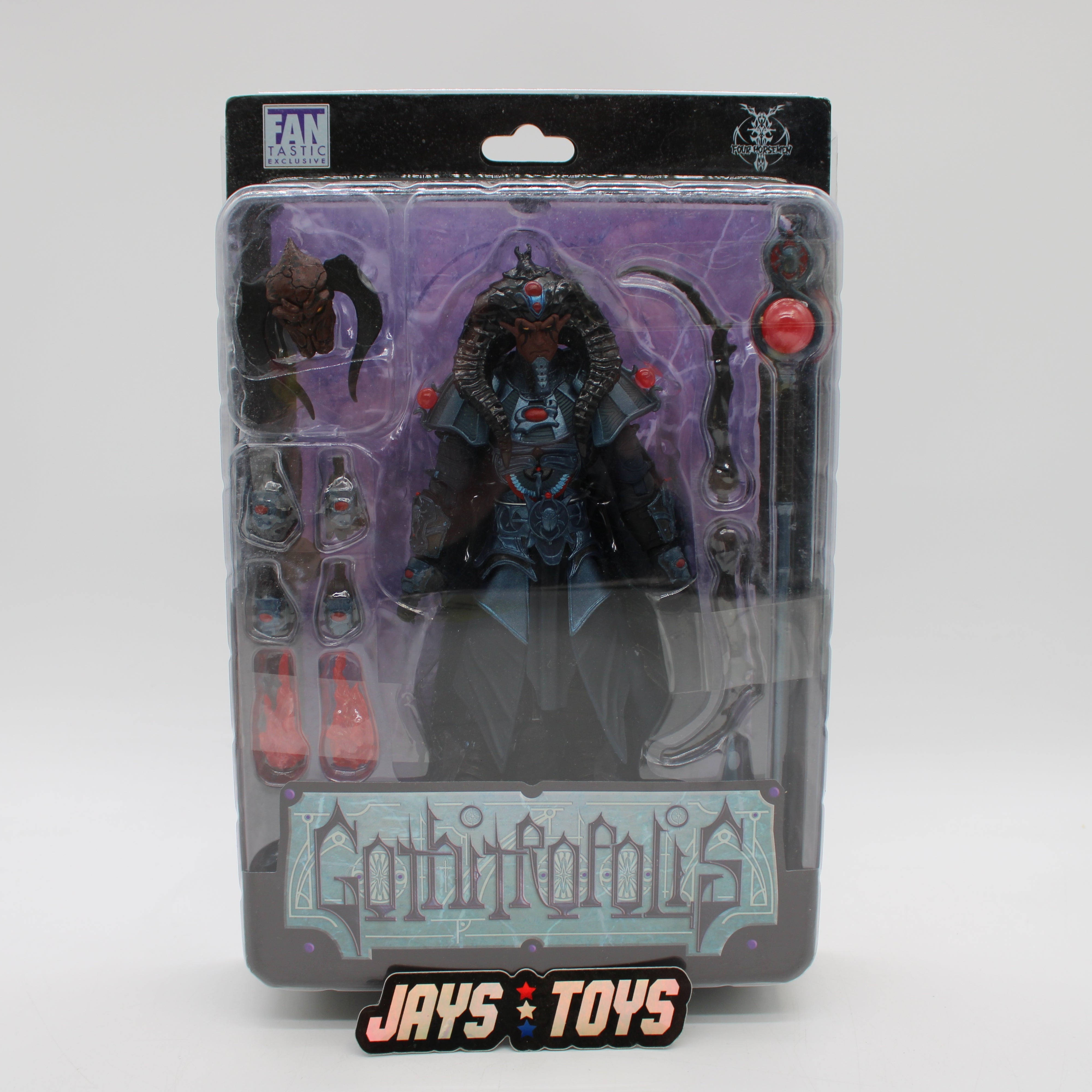 Scarabus Nergall Gothitropolis Fantastic Exclusive Action Figure