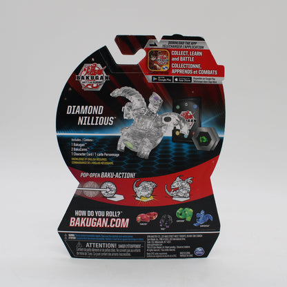 Diamond Nillious Bakugan Battle Planet Toy Set