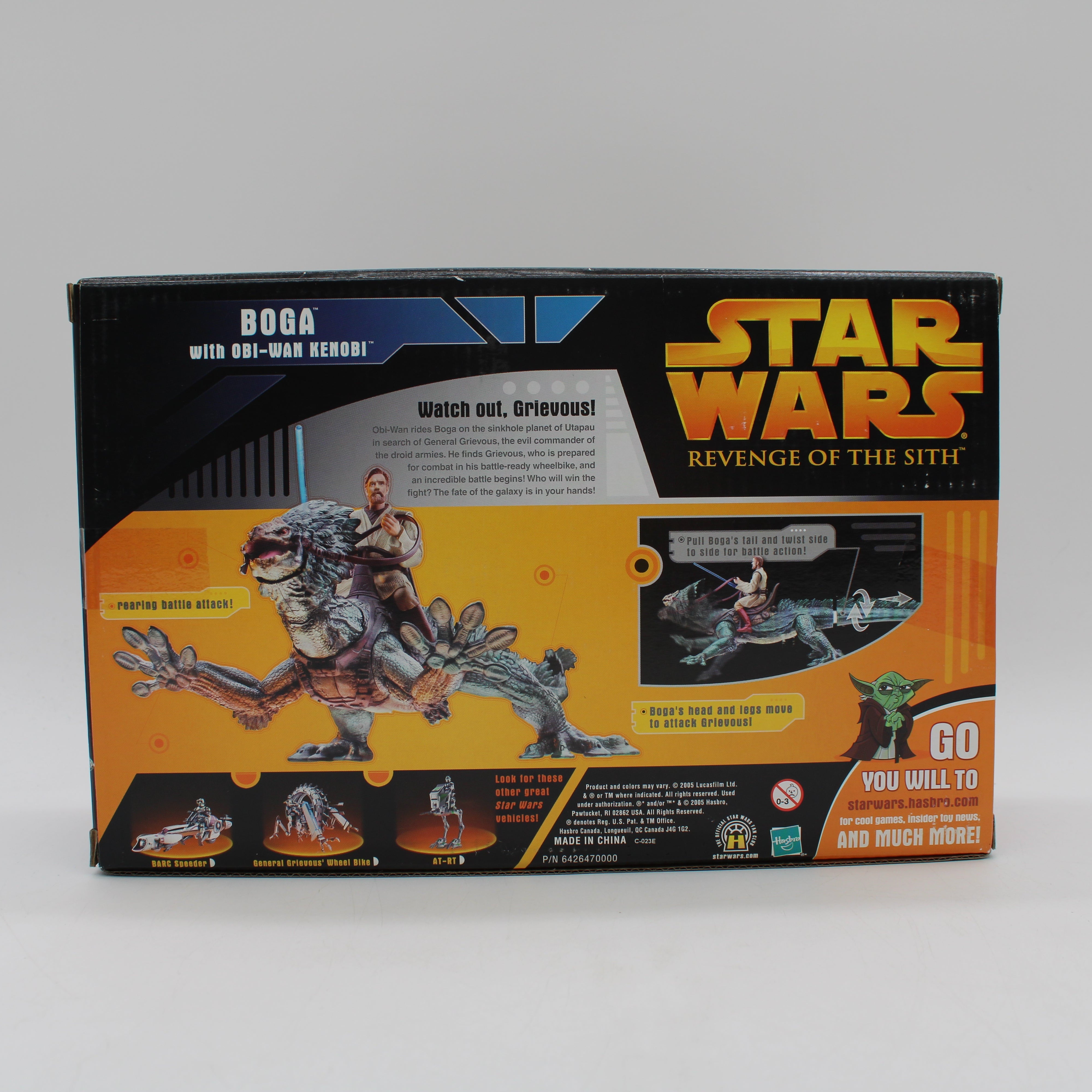 Boga with Obi-Wan Kenobi Star Wars Revenge of the Sith Action Figures