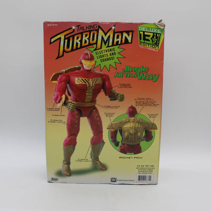 Talking Turbo Man Deluxe Edition Jingle All The Way Action Figure