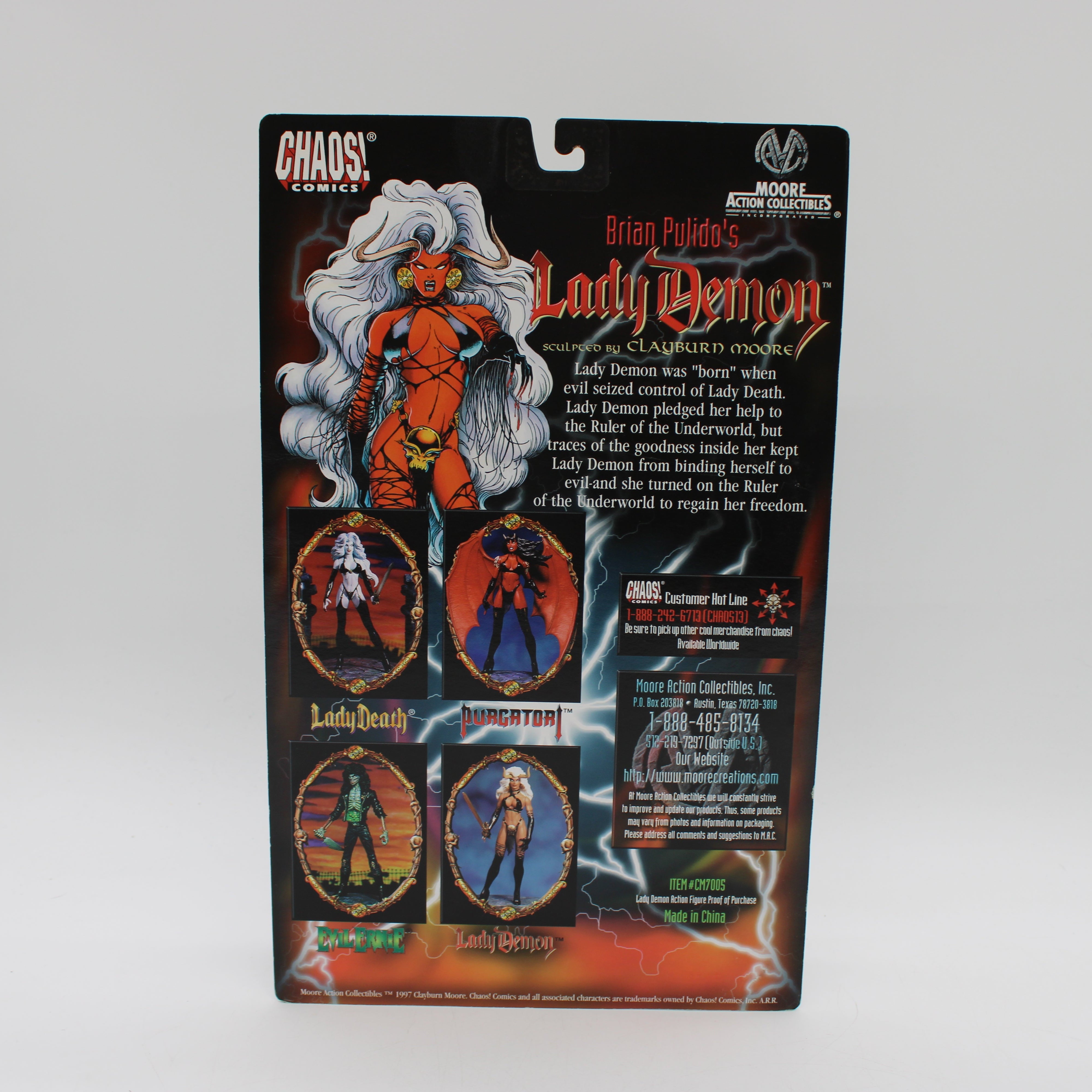 Lady Demon Brian Pulido's Chaos! Comics Action Figure