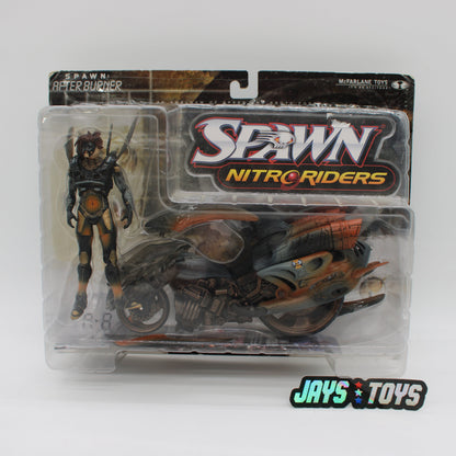 Spawn Nitro Riders After Burner Series 16 Action Figure with Vehicle