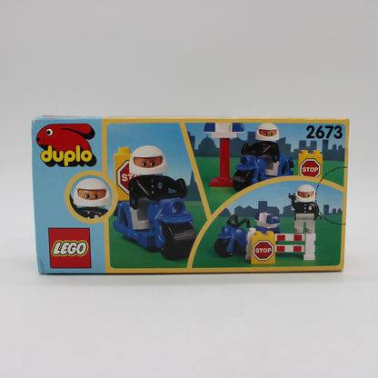 Lego Duplo Motorcycle Patrol Set #2673