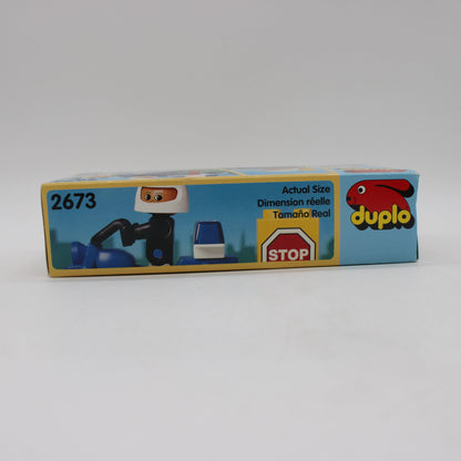 Lego Duplo Motorcycle Patrol Set #2673