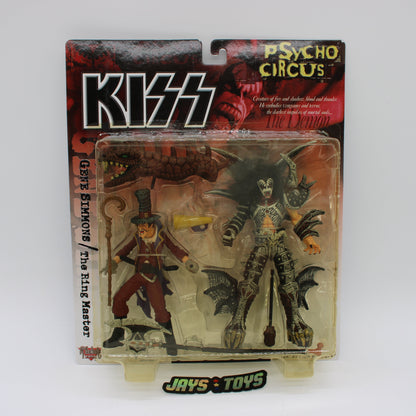 Gene Simmons The Ring Master KISS Psycho Circus Action Figure