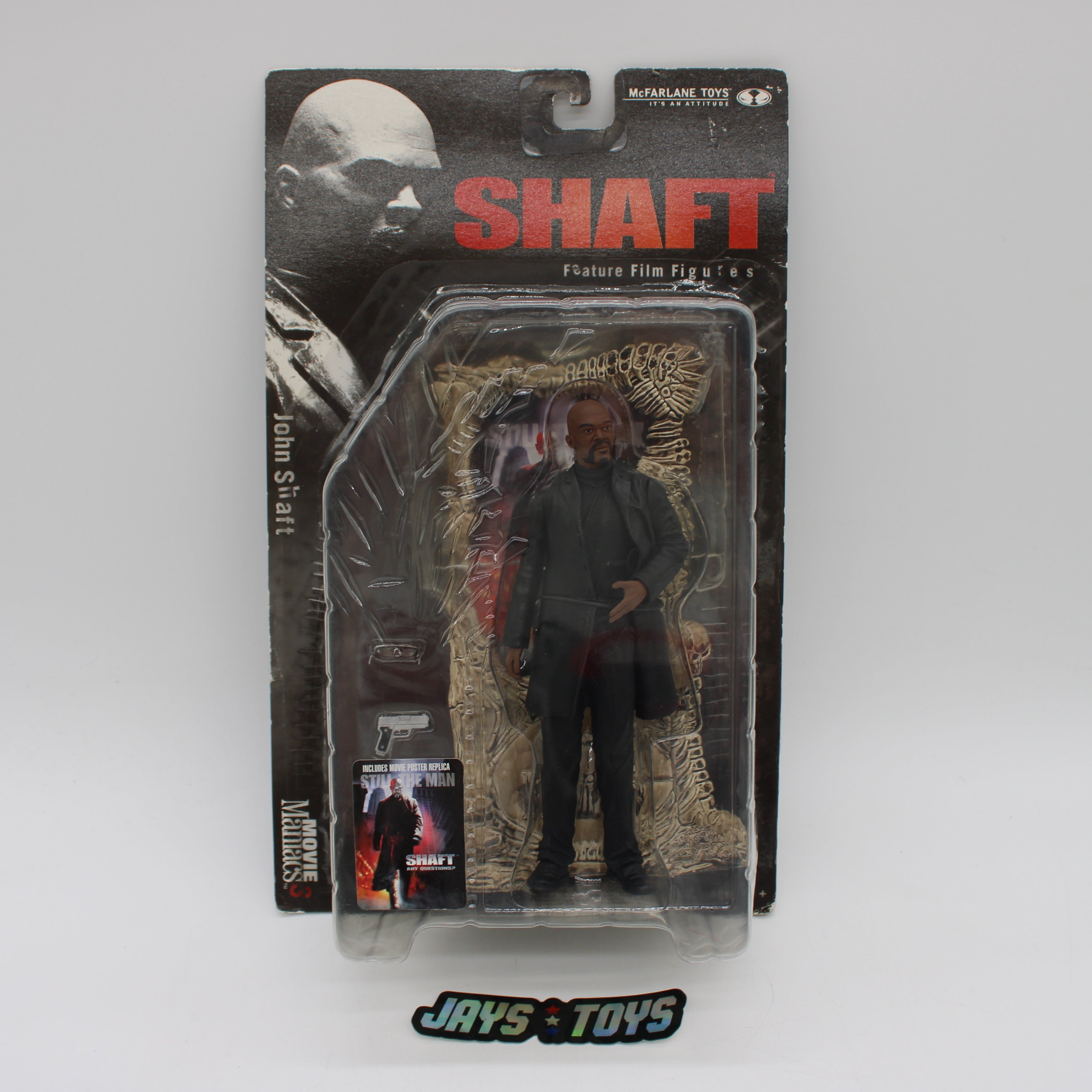 John Shaft Movie Maniacs 3 Feature Film Action Figure