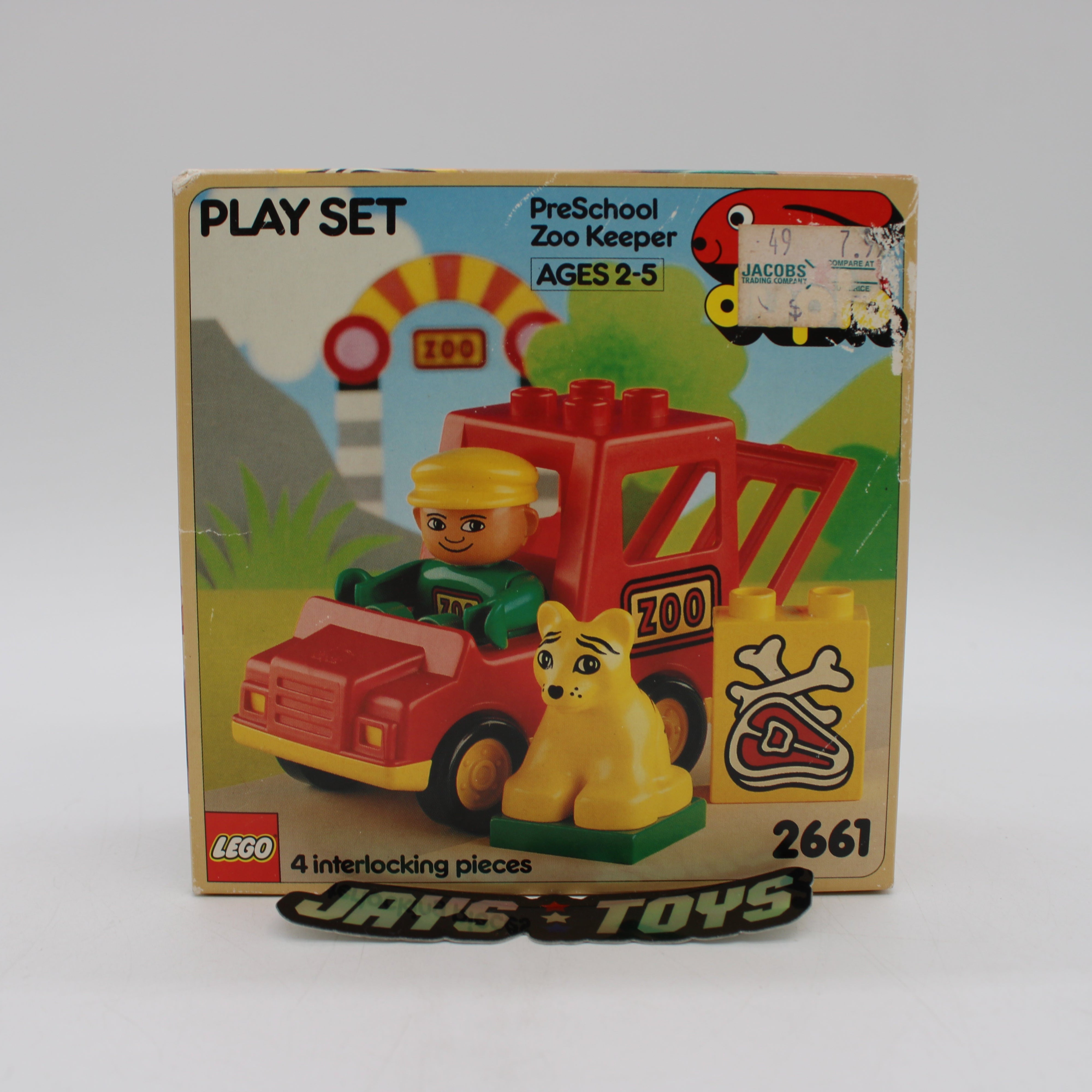 Lego Duplo PreSchool Zoo Keeper Play Set #2661