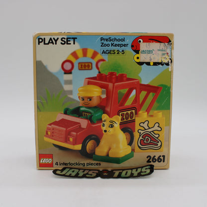Lego Duplo PreSchool Zoo Keeper Play Set #2661