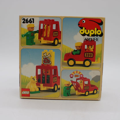 Lego Duplo PreSchool Zoo Keeper Play Set #2661