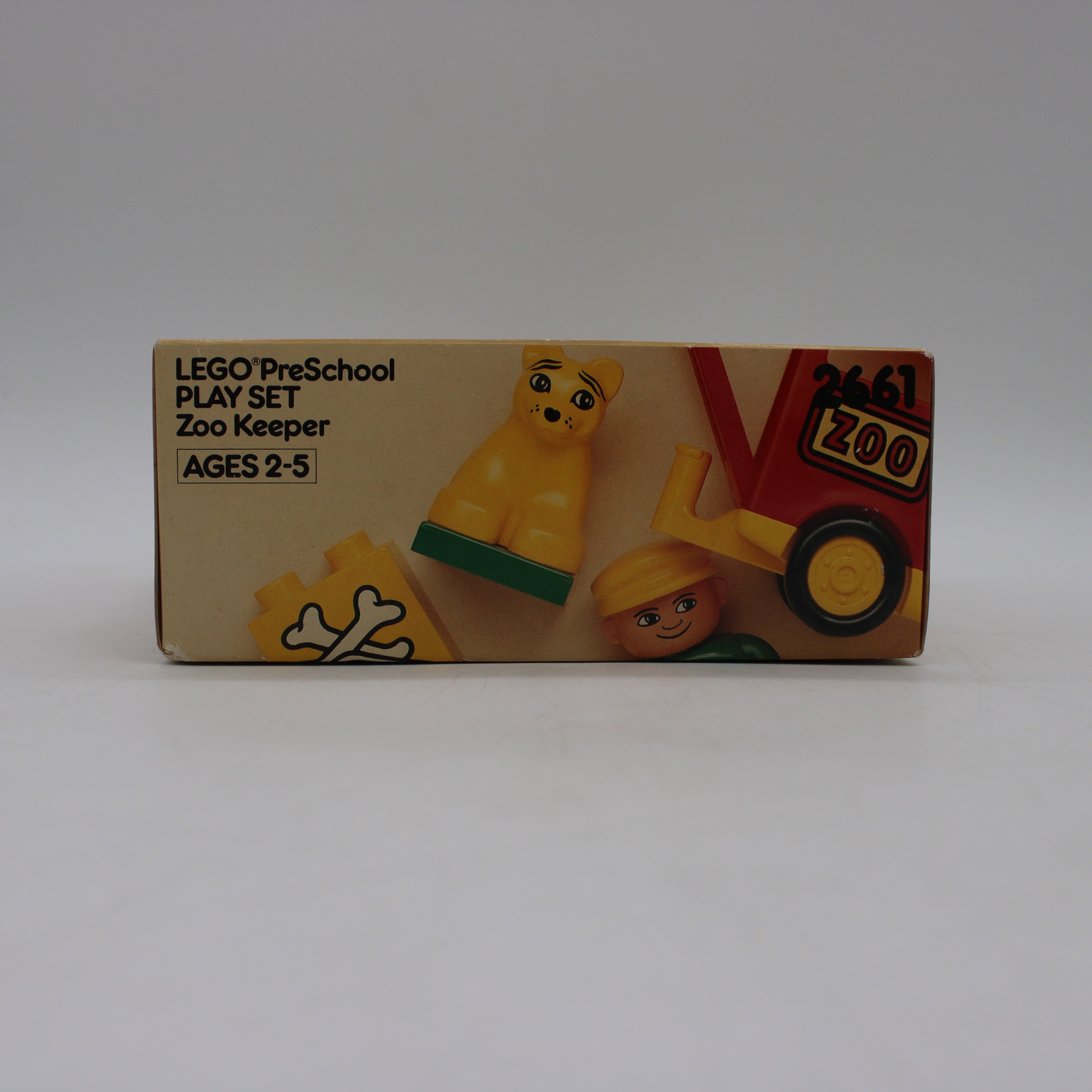 Lego Duplo PreSchool Zoo Keeper Play Set #2661