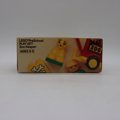 Lego Duplo PreSchool Zoo Keeper Play Set #2661